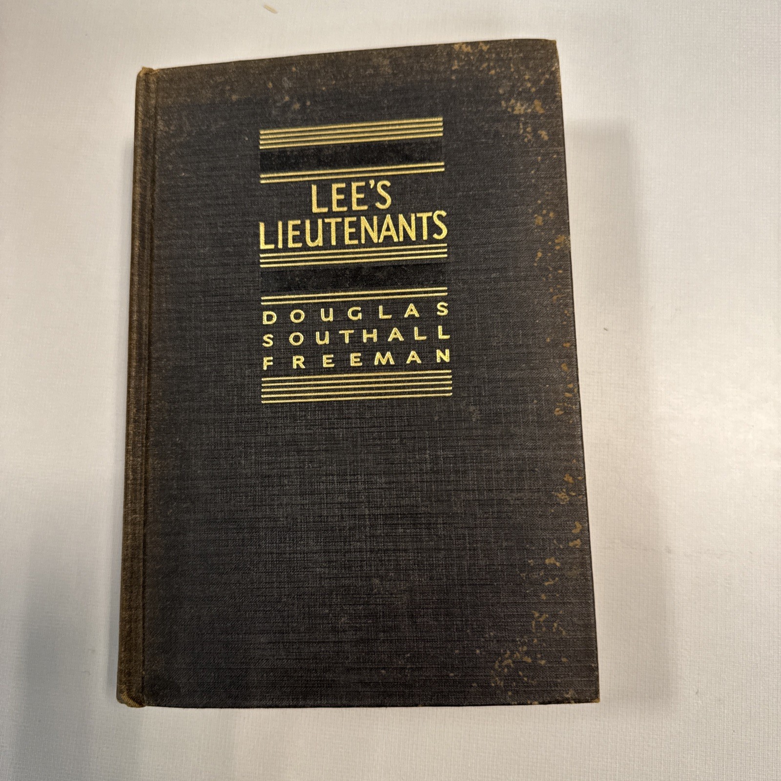 Lee’s Lieutenants by Douglas Southall Freeman 3 Vol, 1st Print, 1942-44 Signed