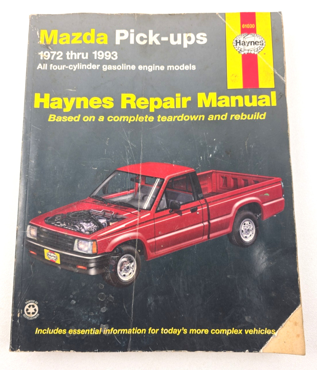 Mazda Pickup Trucks 1972-93 All Gas Chilton Haynes Auto Repair Manual 61030