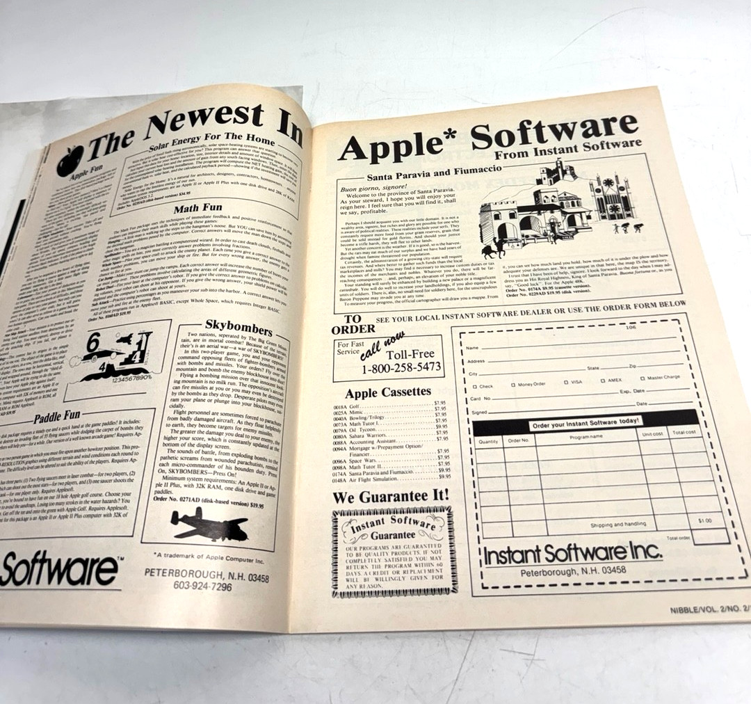 VTG Nibble Apple Mac Computer Programs Vol 02 No 02