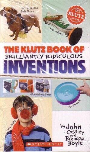 The Klutz Book of Brilliantly Ridiculous Inventions (Klutz Books) – GOOD