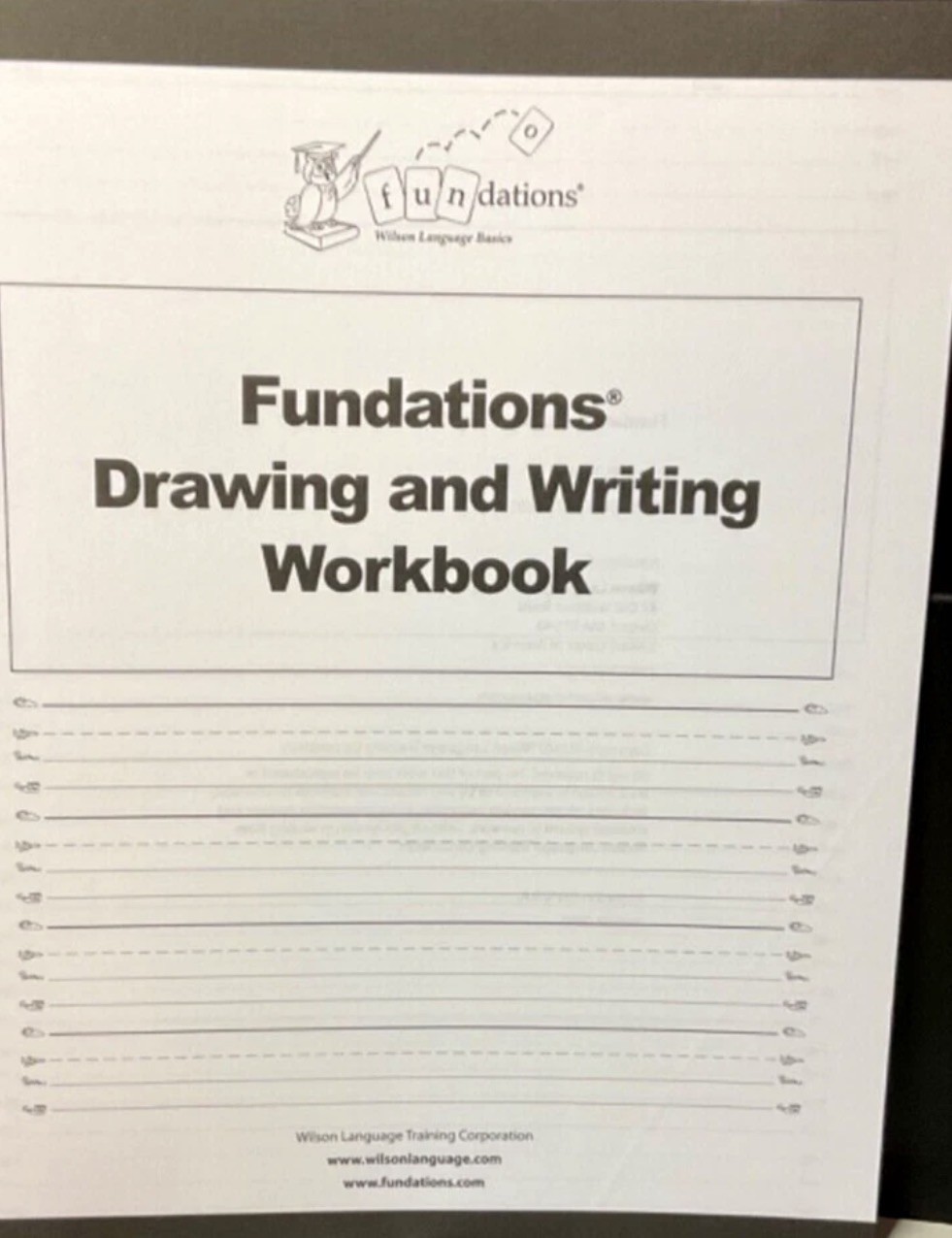 Wilson Fundations Students Mini-Packet Home Support Level 2 Letter Tiles Sealed