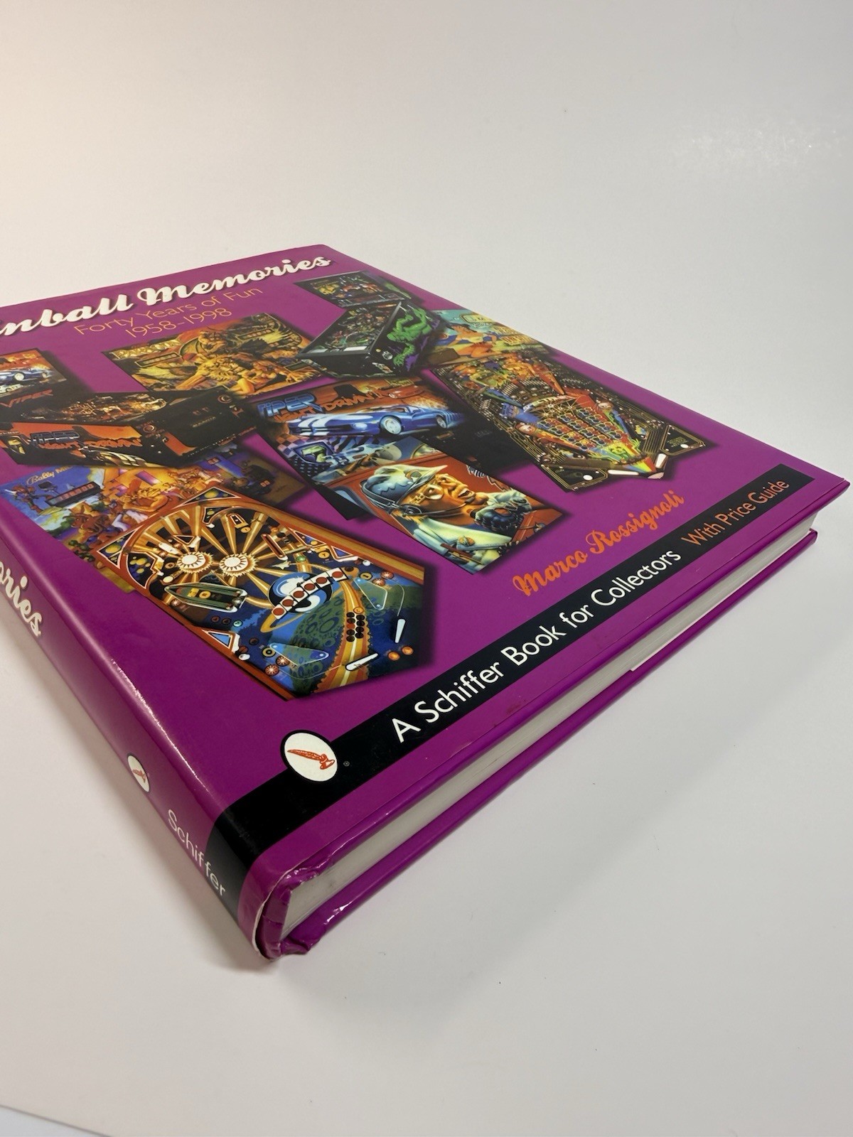Pinball Memories Book: 1958-1998. Hardback – Marco Rossignoli – 2003