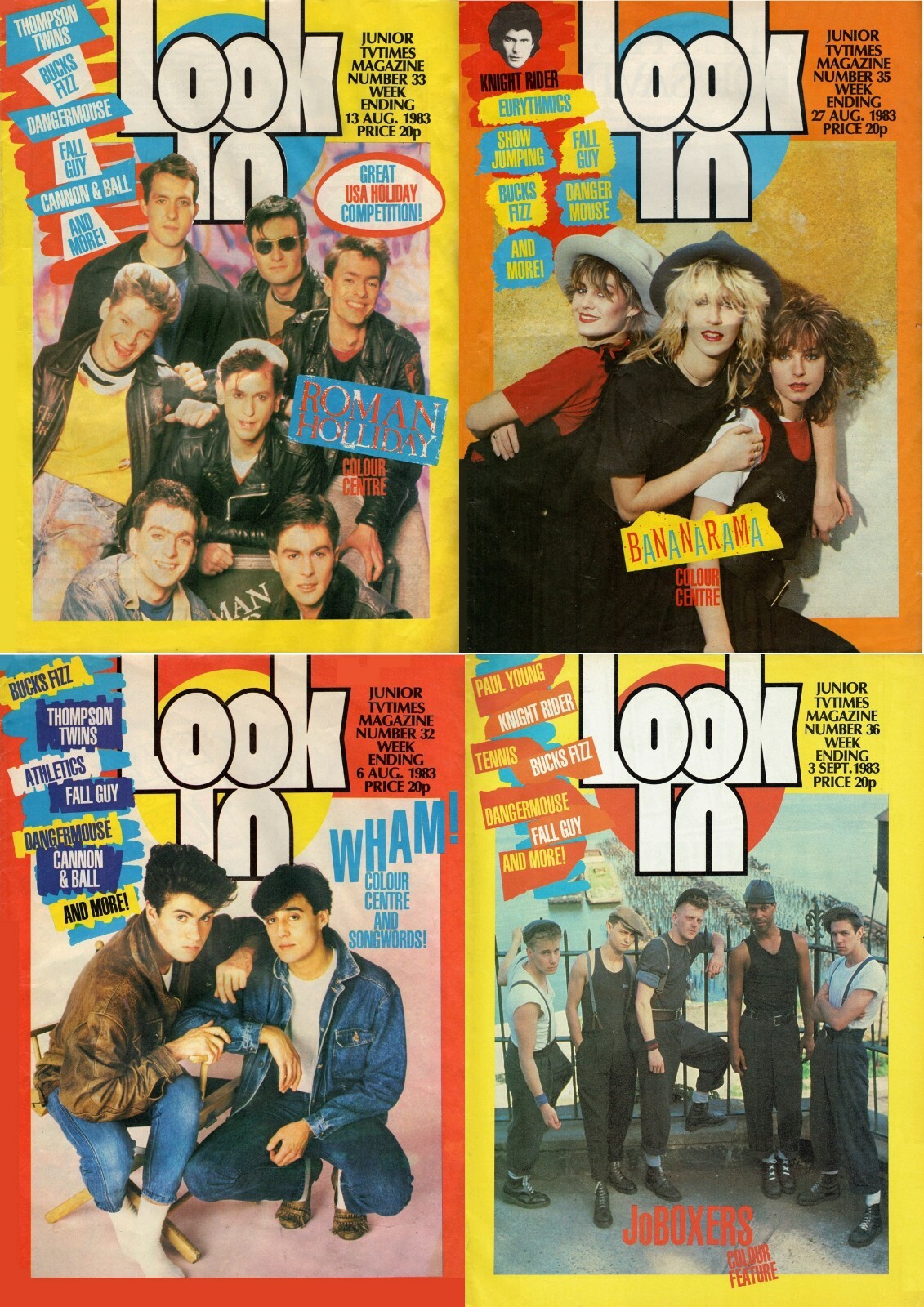 Look-In – United Kingdom Television Magazine V. 13 (1983) – 40 Old Issues on DVD