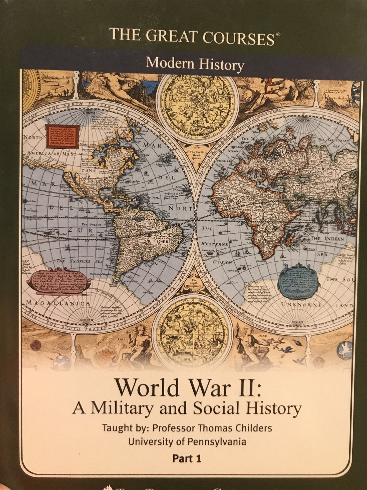 World War II: A Military And Social History 5 Audio CD’S