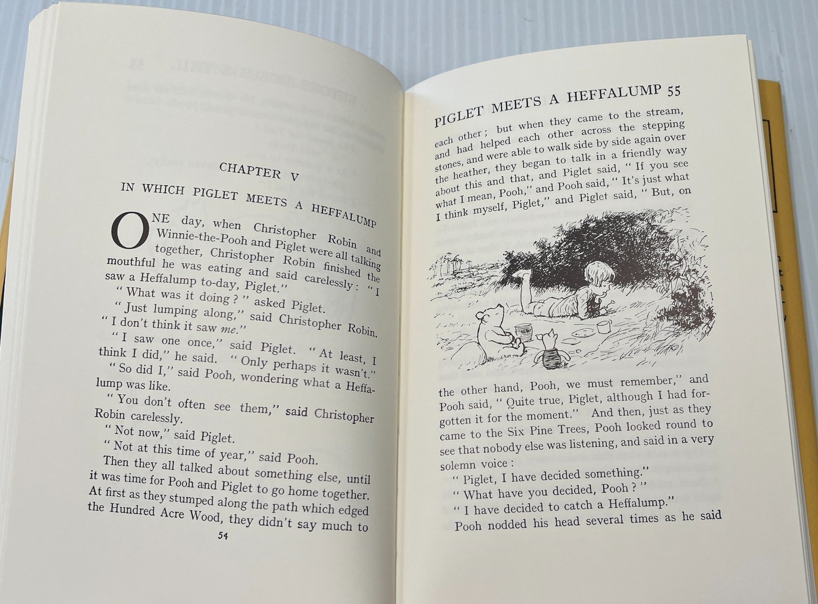 Winnie the Pooh, A.A.Milne, Highest Quality Facsimile of 1926 First Edition DJ