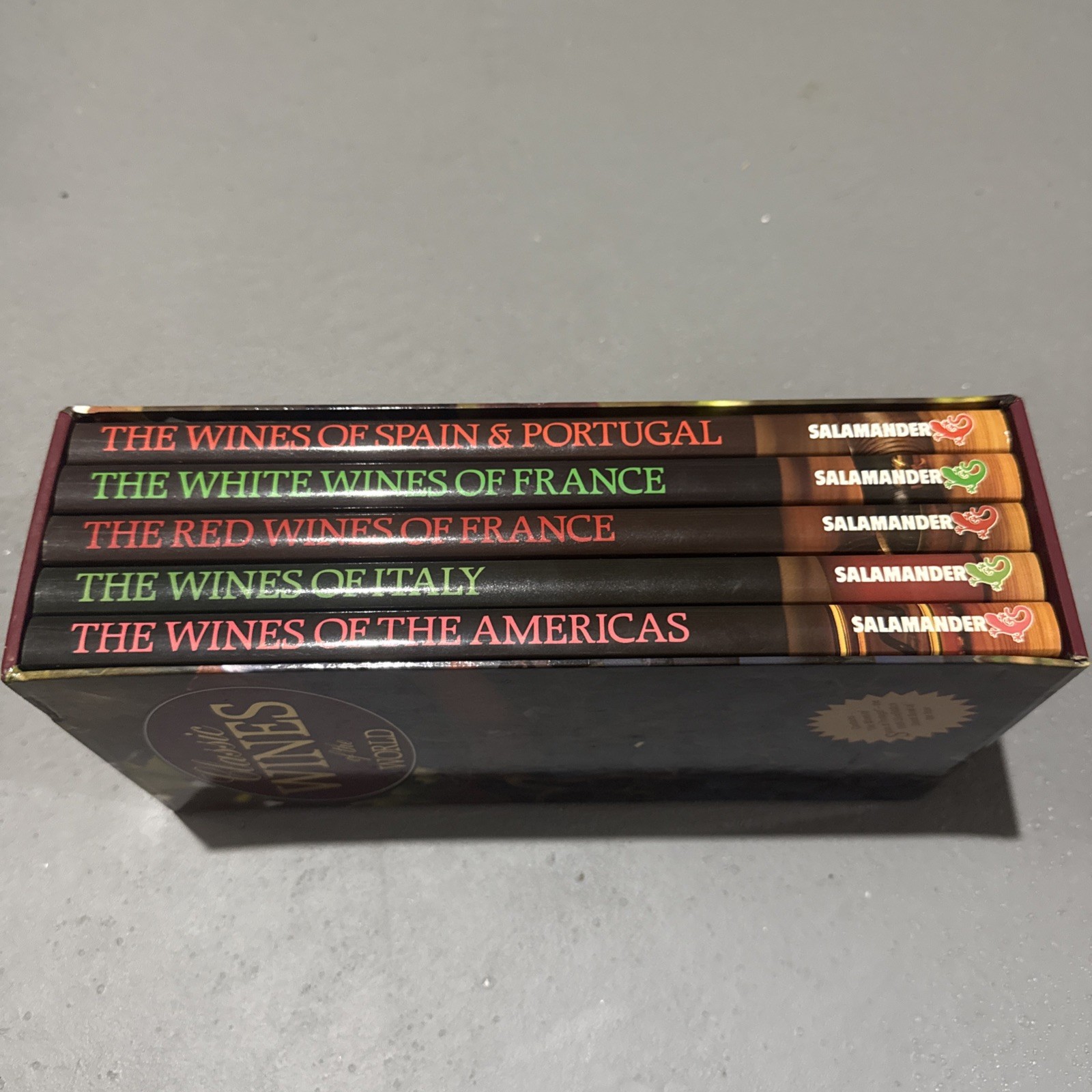 Robert Joseph Box Set Classic Wines Of The World 5 Book Set B12-50