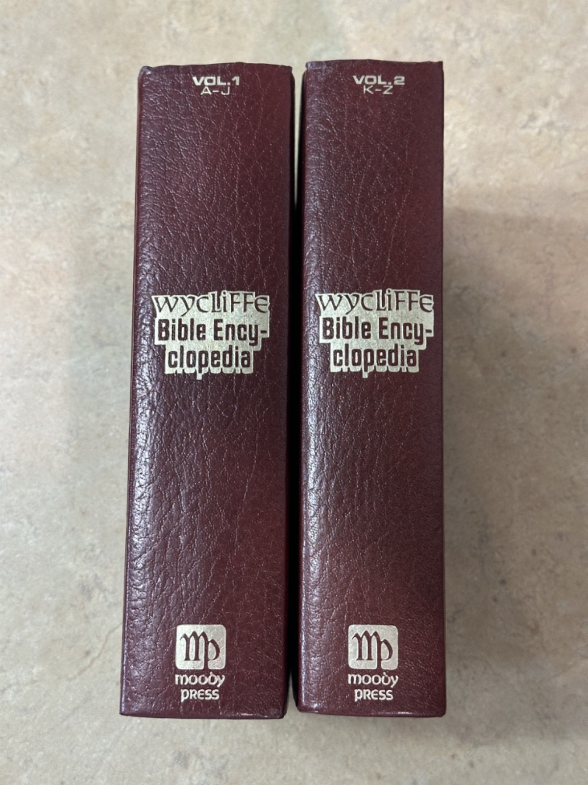The Wycliffe Bible Encyclopedia Vol 1 & 2 – Hardcover 1975 – GREAT CONDITION!