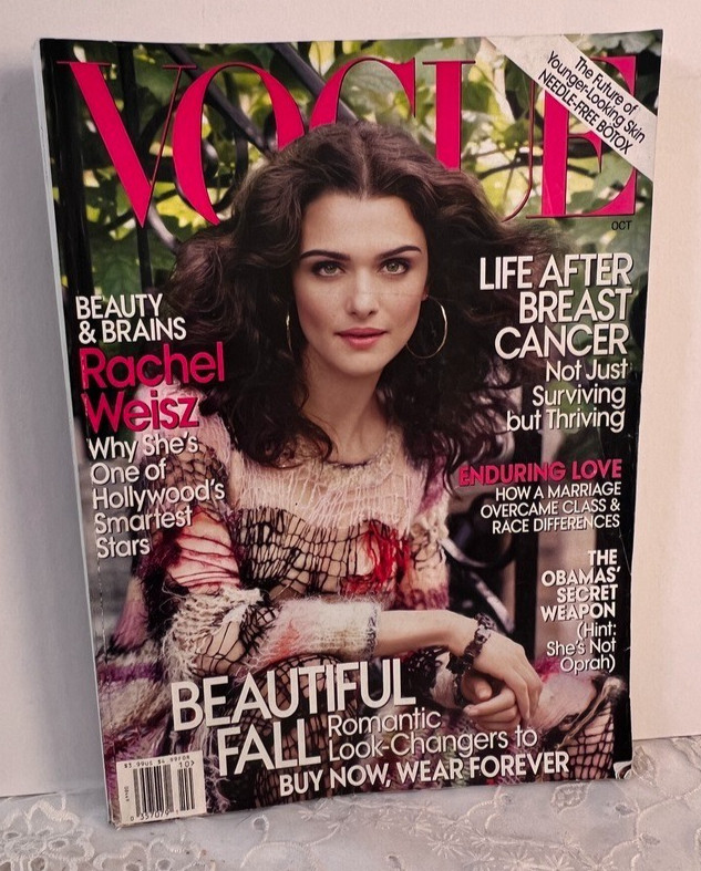 VOGUE Magazine 2008 OCTOBER RACHEL WEISZ 380 PAGES