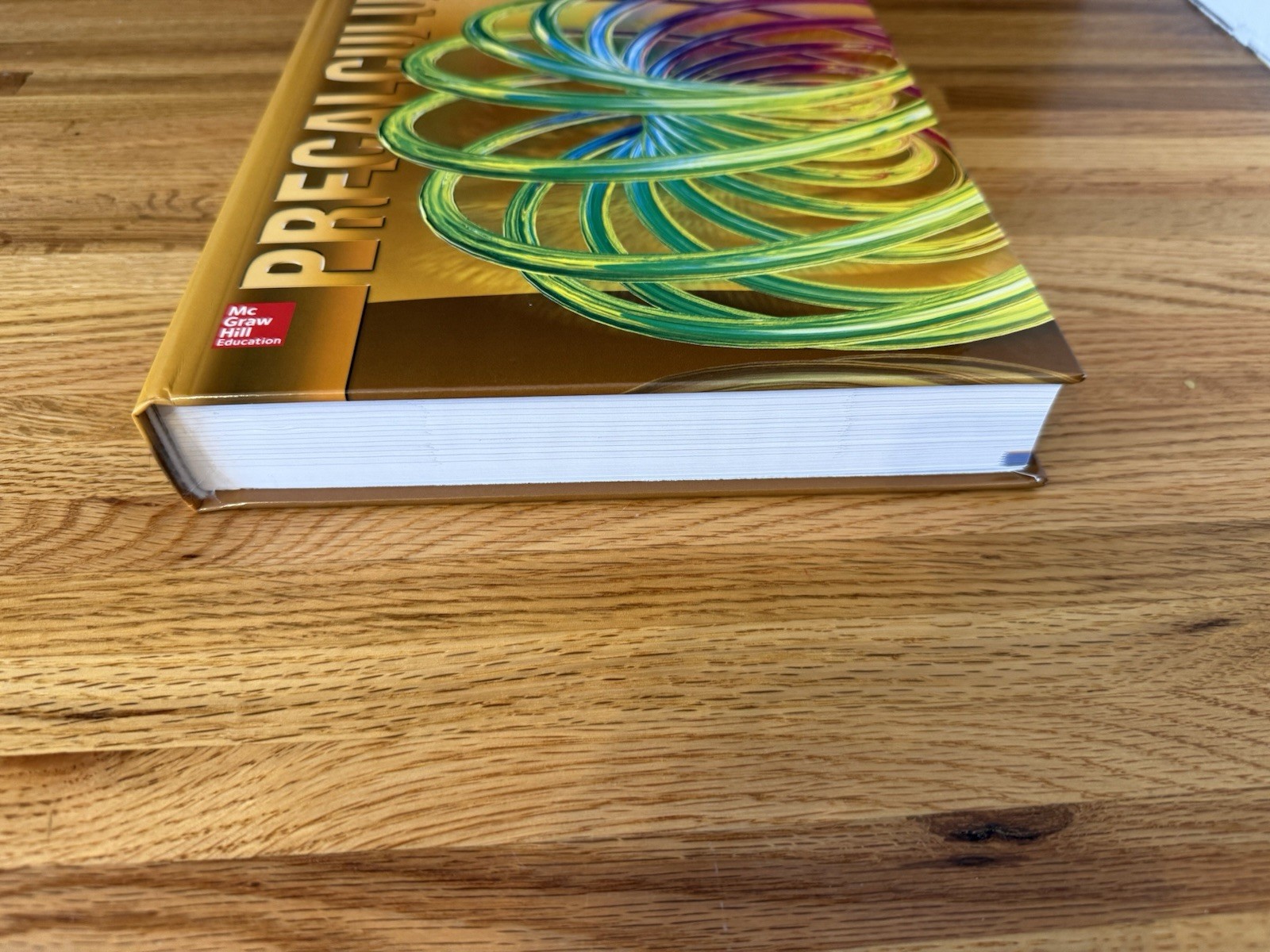 Precalculus, Student Edition (ADVANCED – Hardcover, by McGraw Hill – Like New