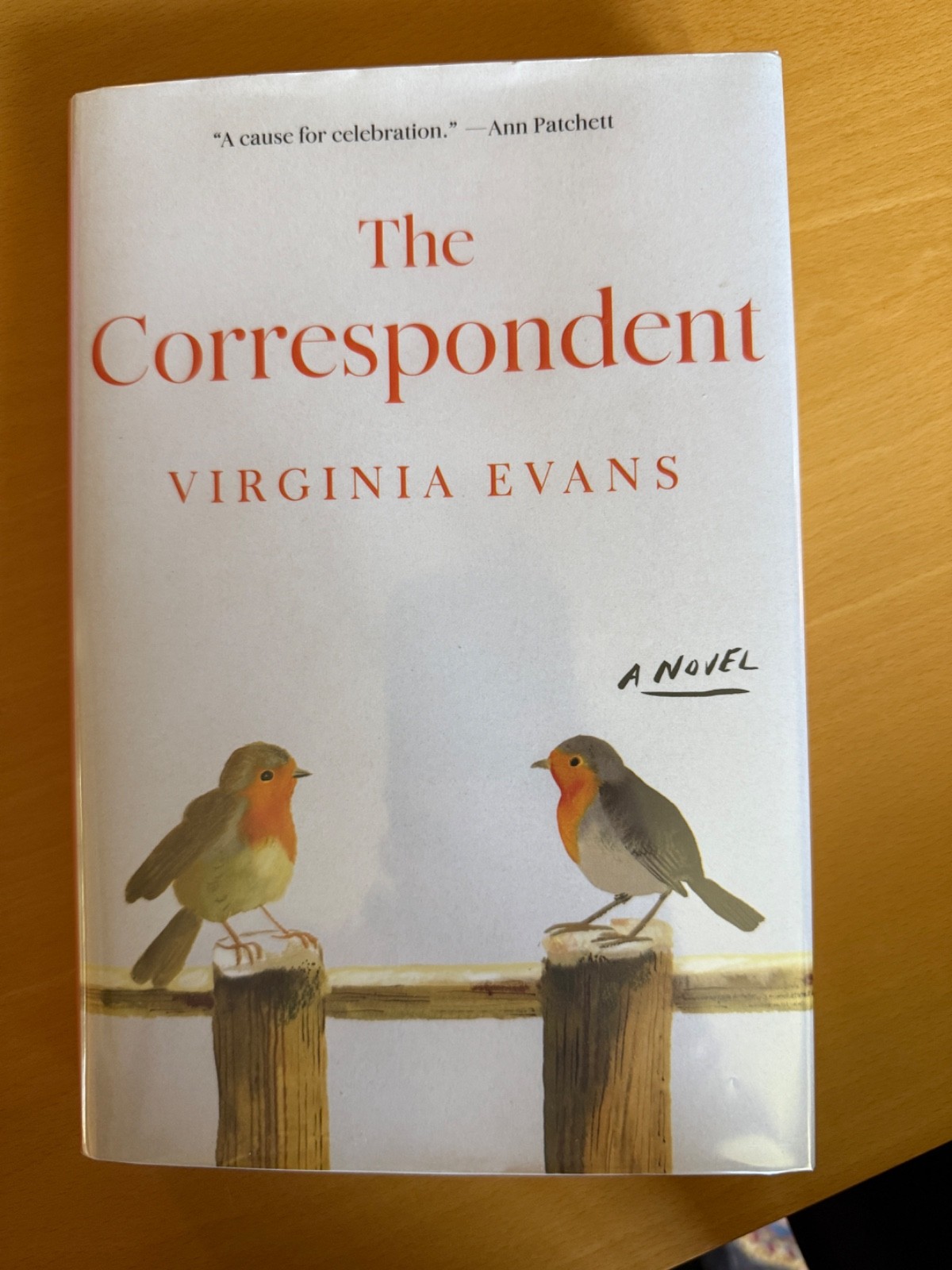 The Correspondent — First Edition/First Printing!!!! Virginia Evans Hardcover