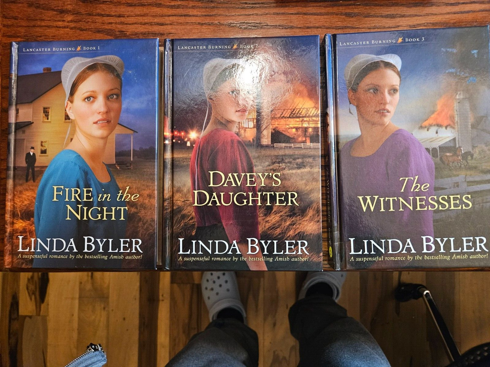 Lancaster Burning Series All 3 Books in Hardcover