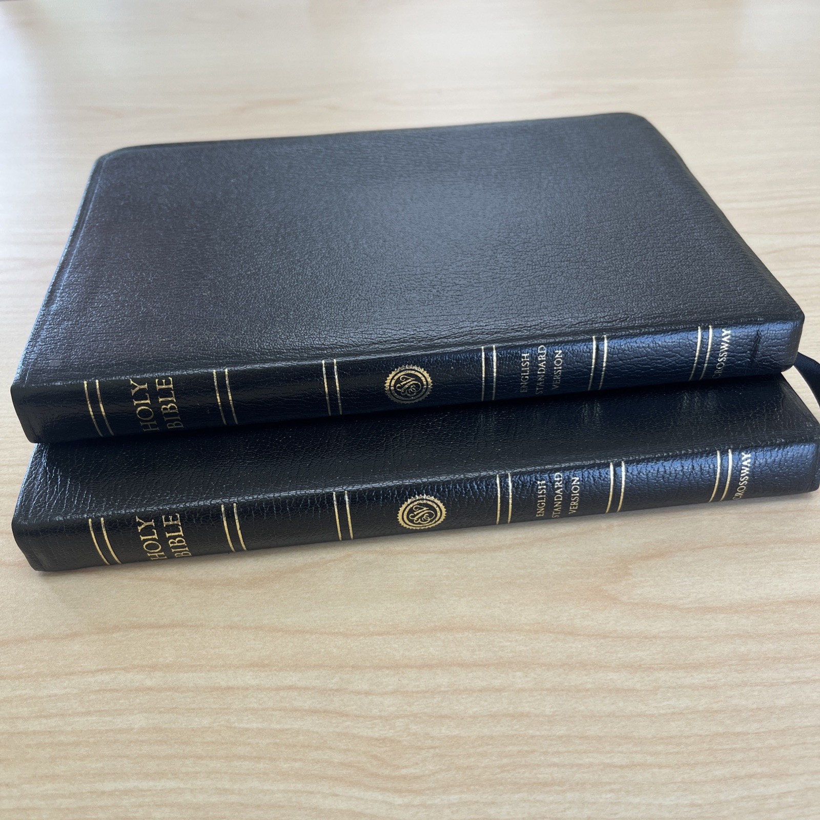 ESV Classic Thinline Bible Genuine Leather Black English Standard Version