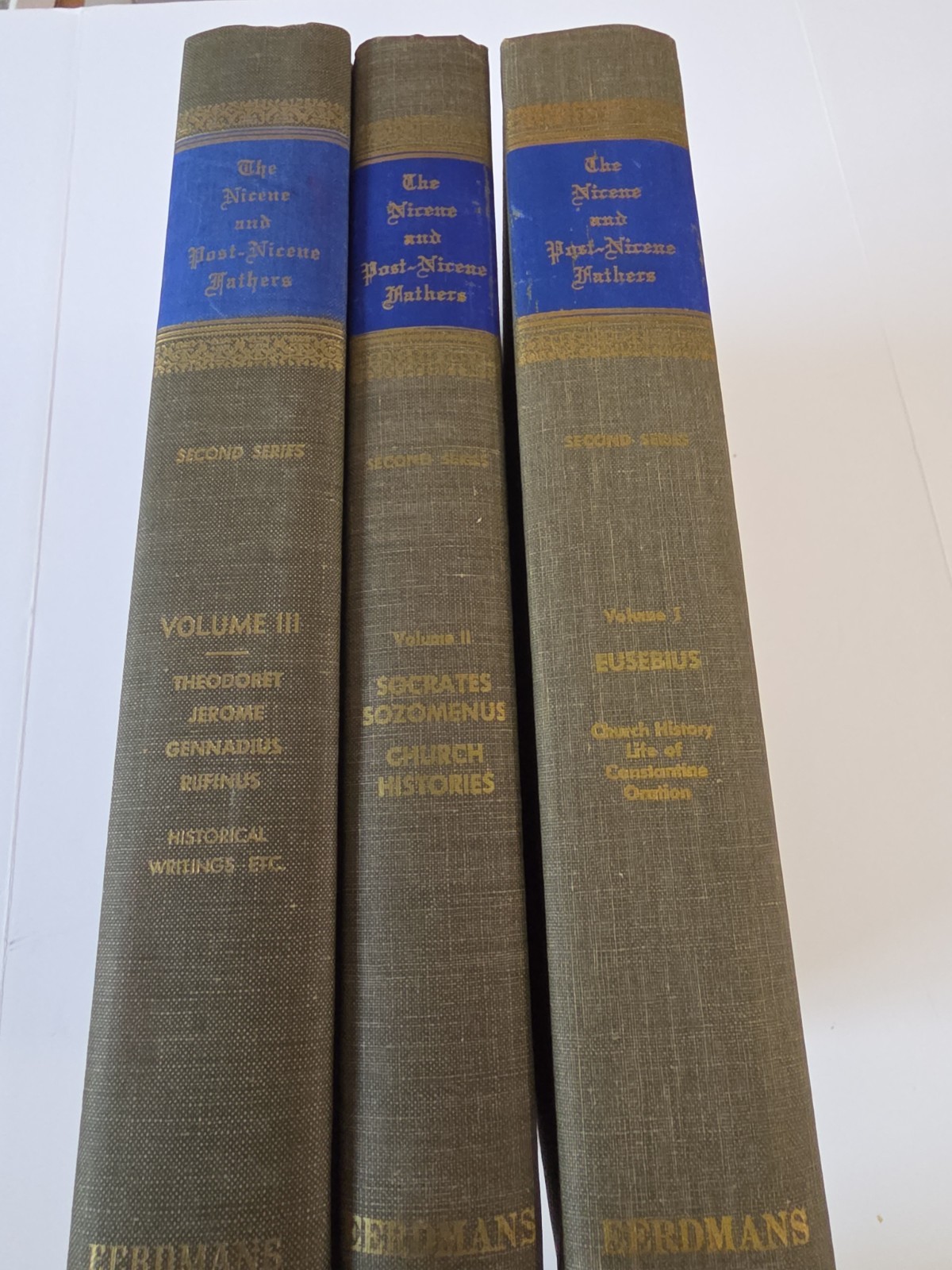 Nicene and Post-Nicene Fathers: 2nd Series, Volumes 1 ,2 and 3