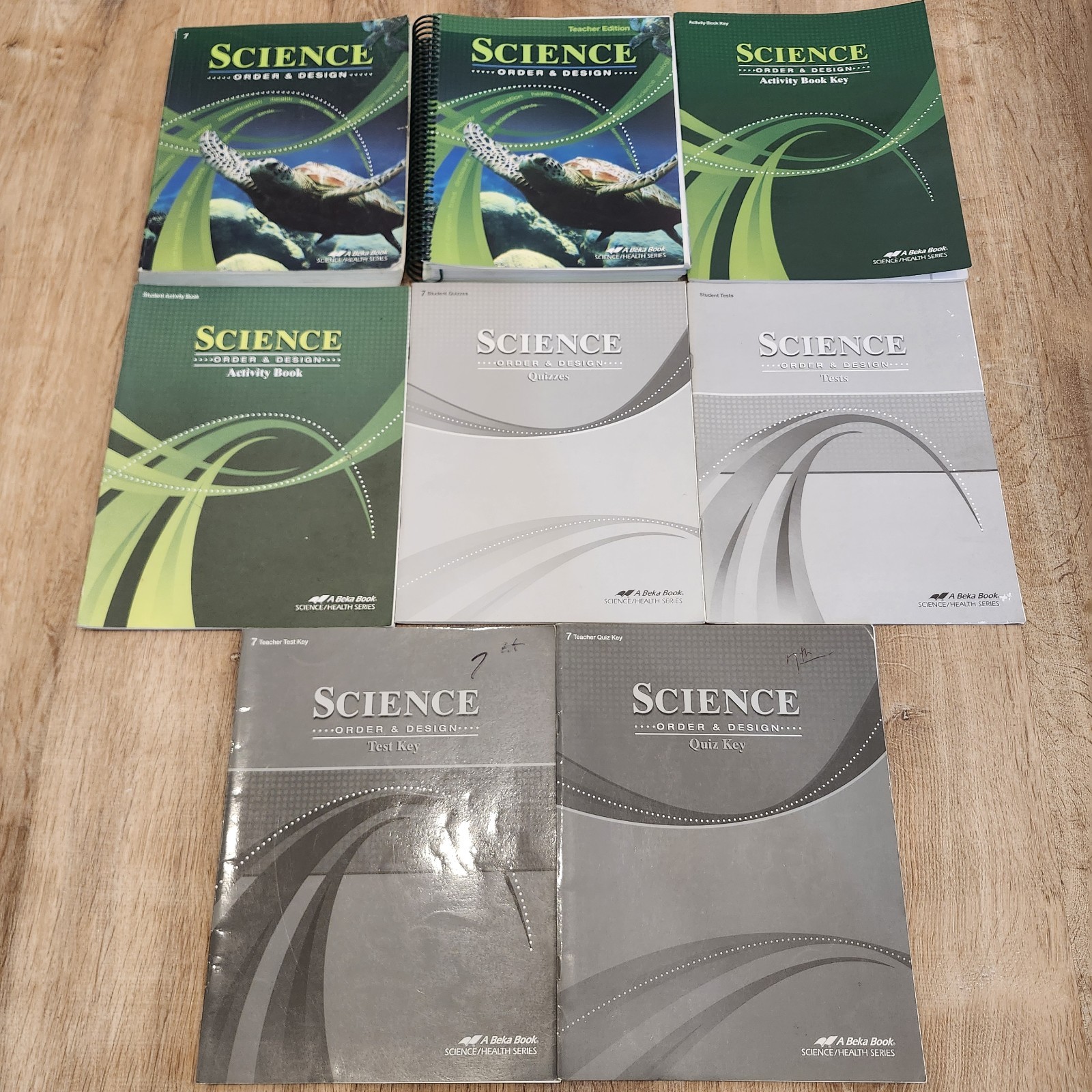 ABEKA 7th Grade Curriculum Complete* Set History Science English Mathematics +