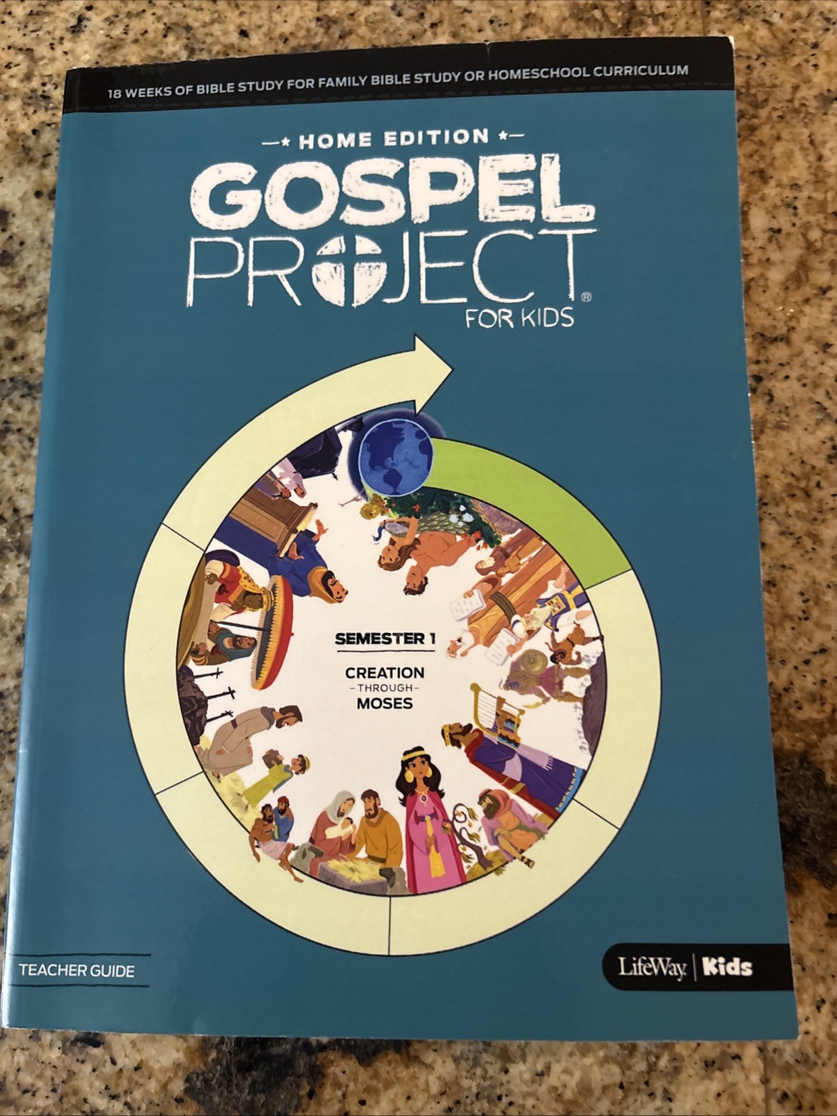 Gospel Project for Kids, Teacher Guide, Home Edition Lifeway 2018