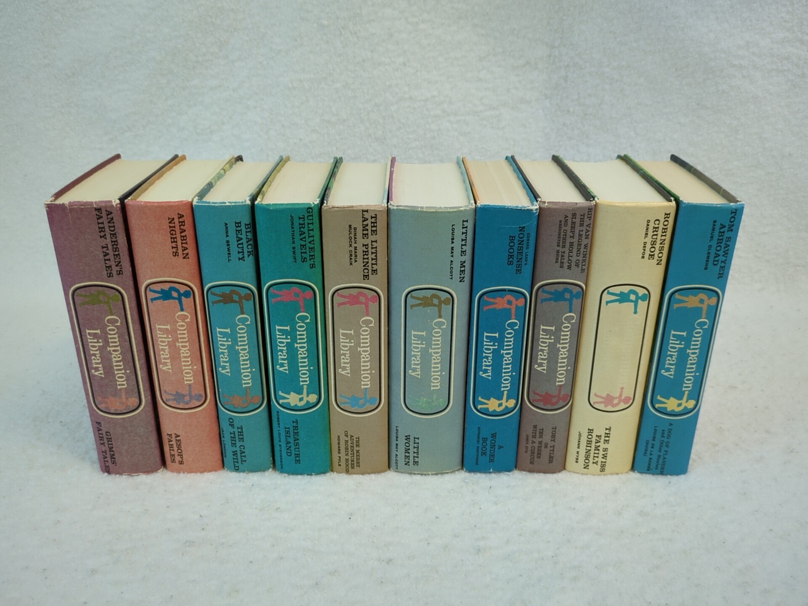 Lot of 10 COMPANION LIBRARY Two-in-One Books Grosset & Dunlap 1960s