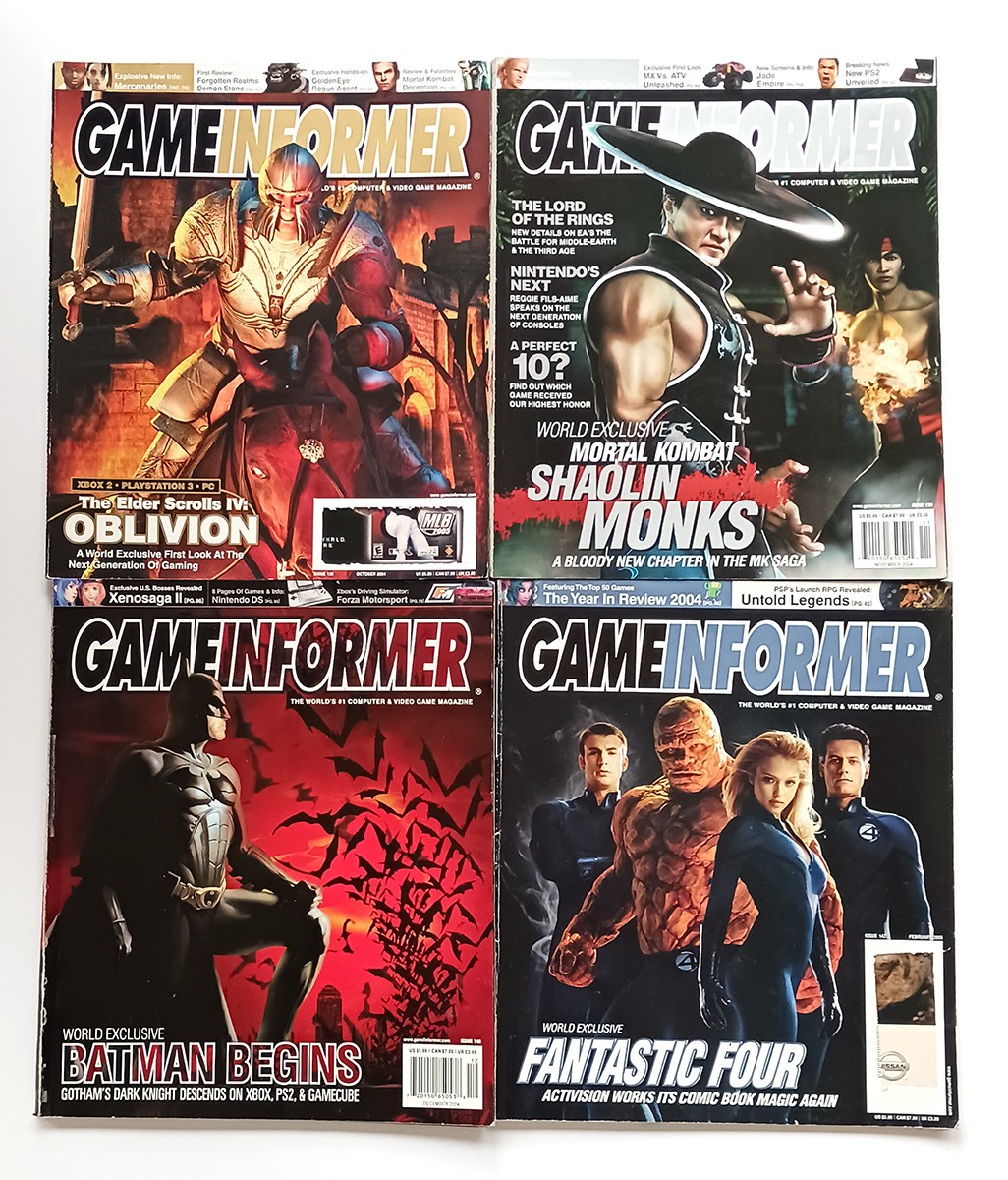 Lot of 26 GameInformer Magazine Issues 2003 2004 2005