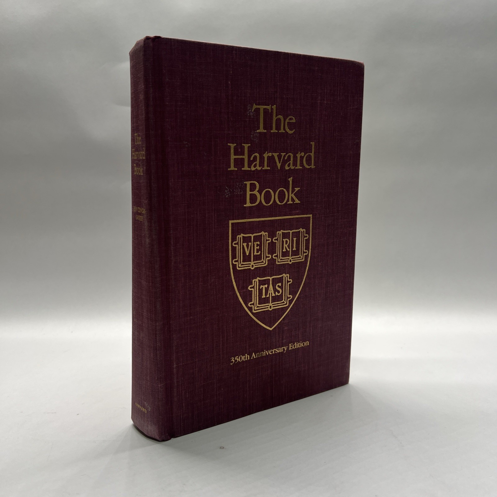 The Harvard Book, 350th Anniversary Edition By William Bentinck (1986) (HC)