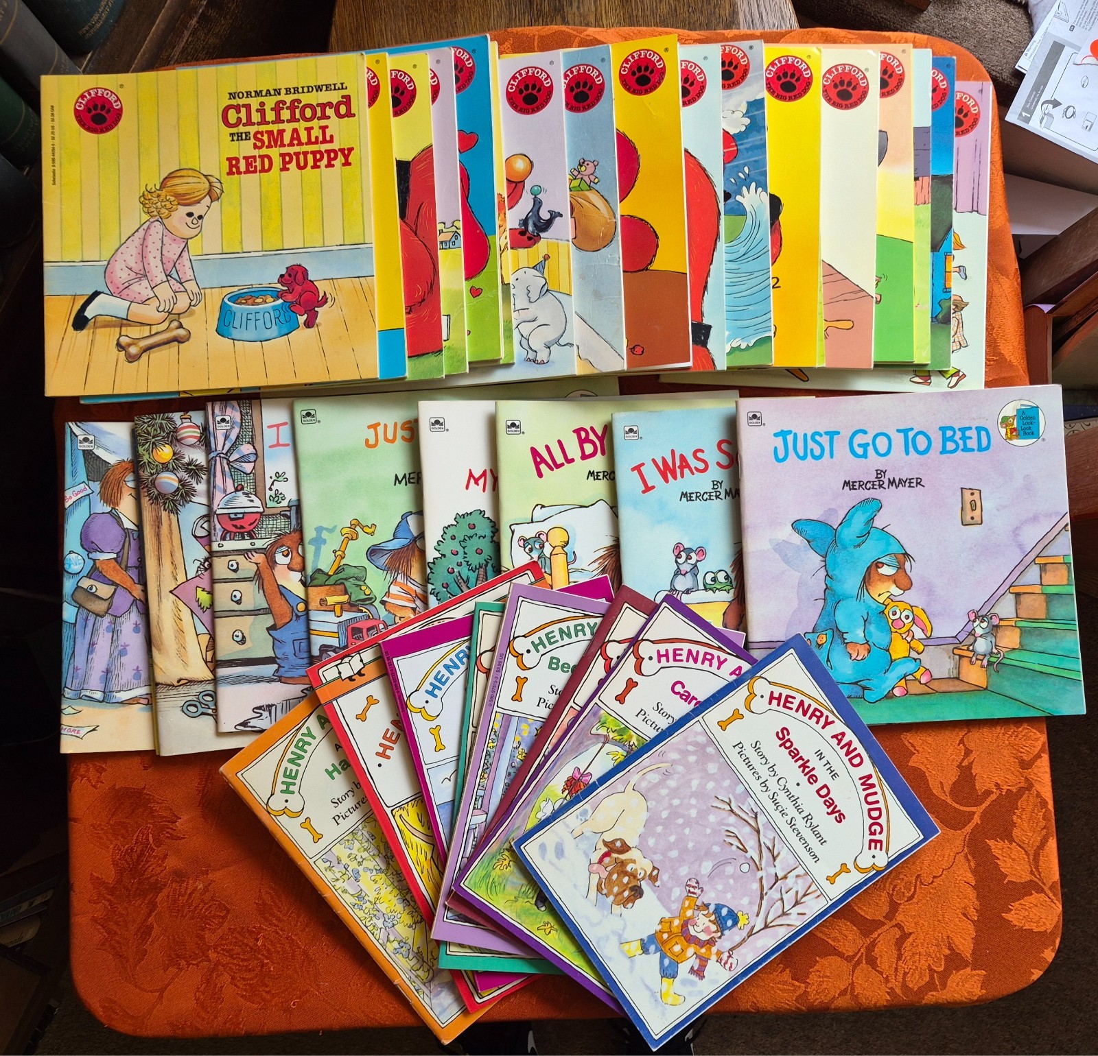 1980s & 90s Children&rsquo;s Books (LOT OF 36) Clifford, Little Critter, Henry & Mudge