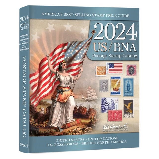 New 2024 US / BNA Postage Stamp Catalog Best Price List USA Collector Guide Book