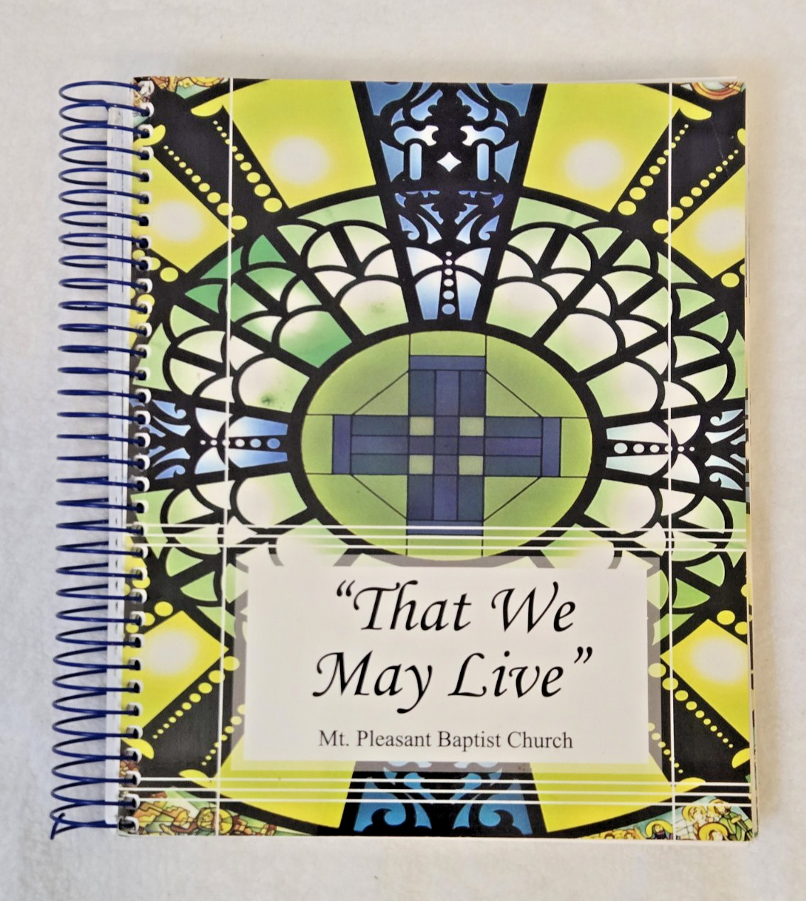 Spiral Bound Cookbook Mt. Pleasant Baptist Church Forest City NC 334 pages
