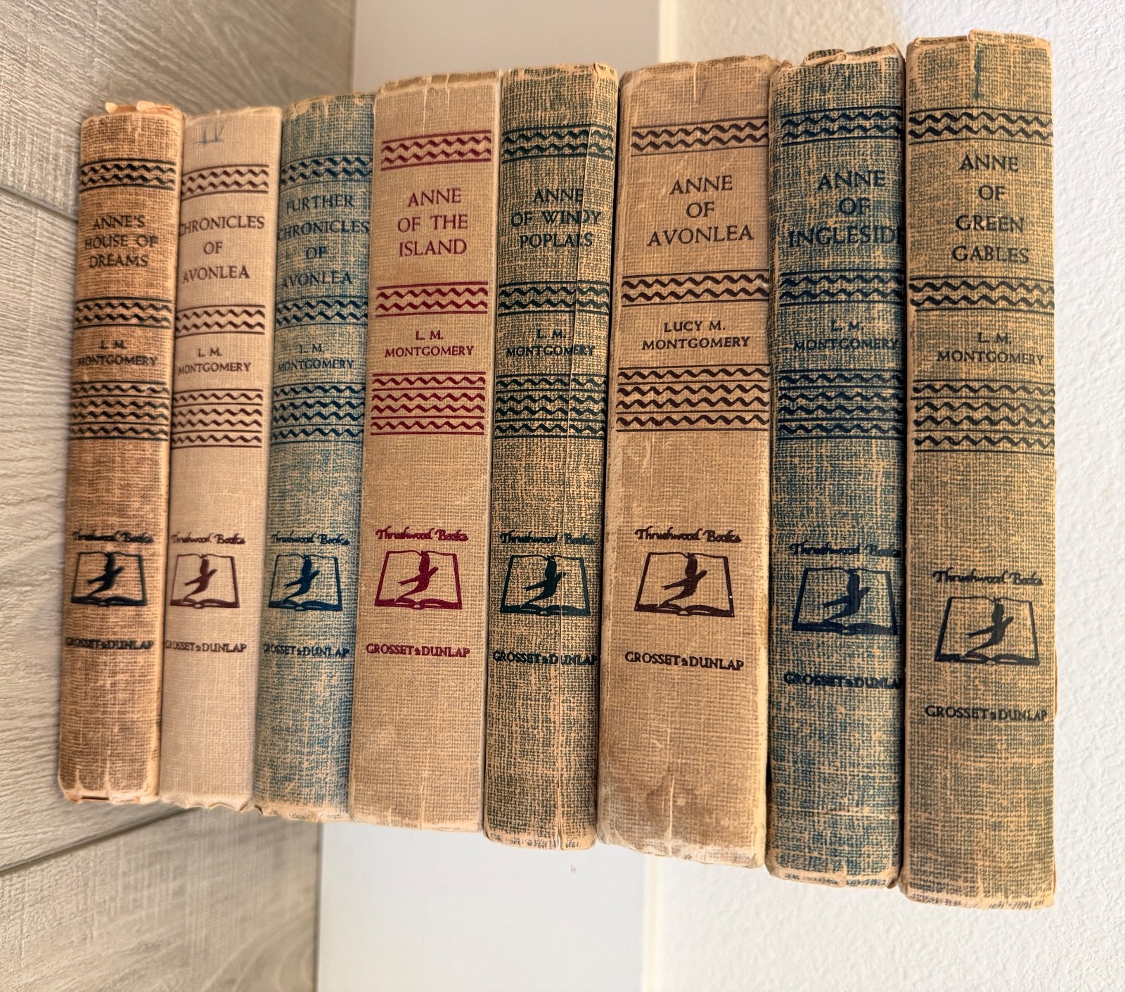 L.M. Montgomery Lot of 8: Anne of Green Gables, Avonlea, House of Dreams, etc