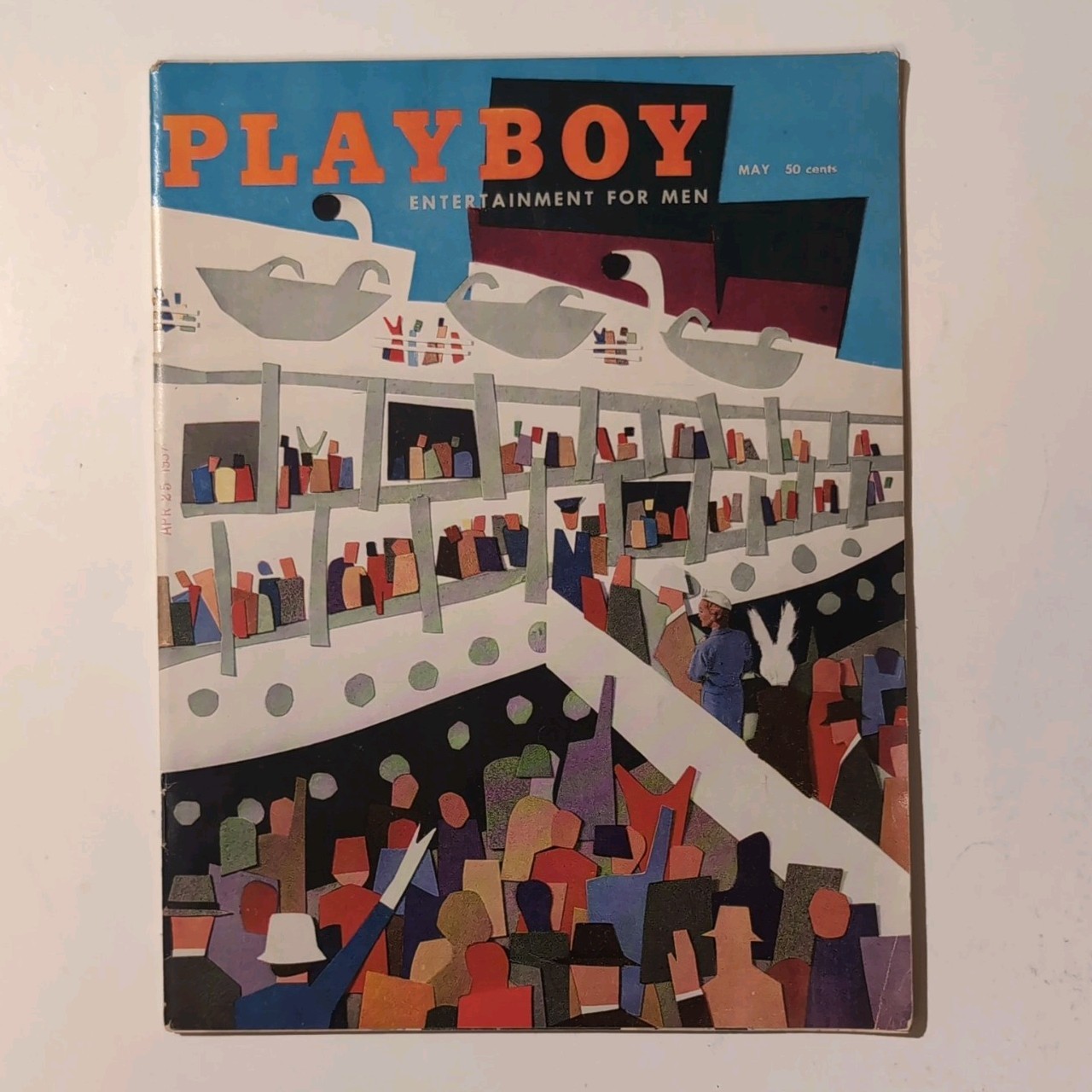 Playboy Magazine May 1957 – Playmate Dawn Richard – Tina Louise & Julie Newmar