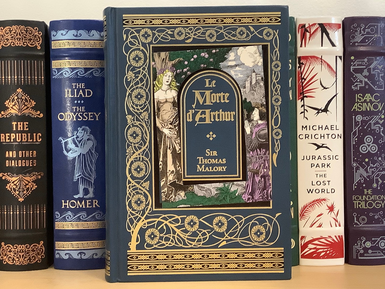 Le Morte d&rsquo;Arthur by Sir Thomas Malory, illust. by Arthur Rackham – leather