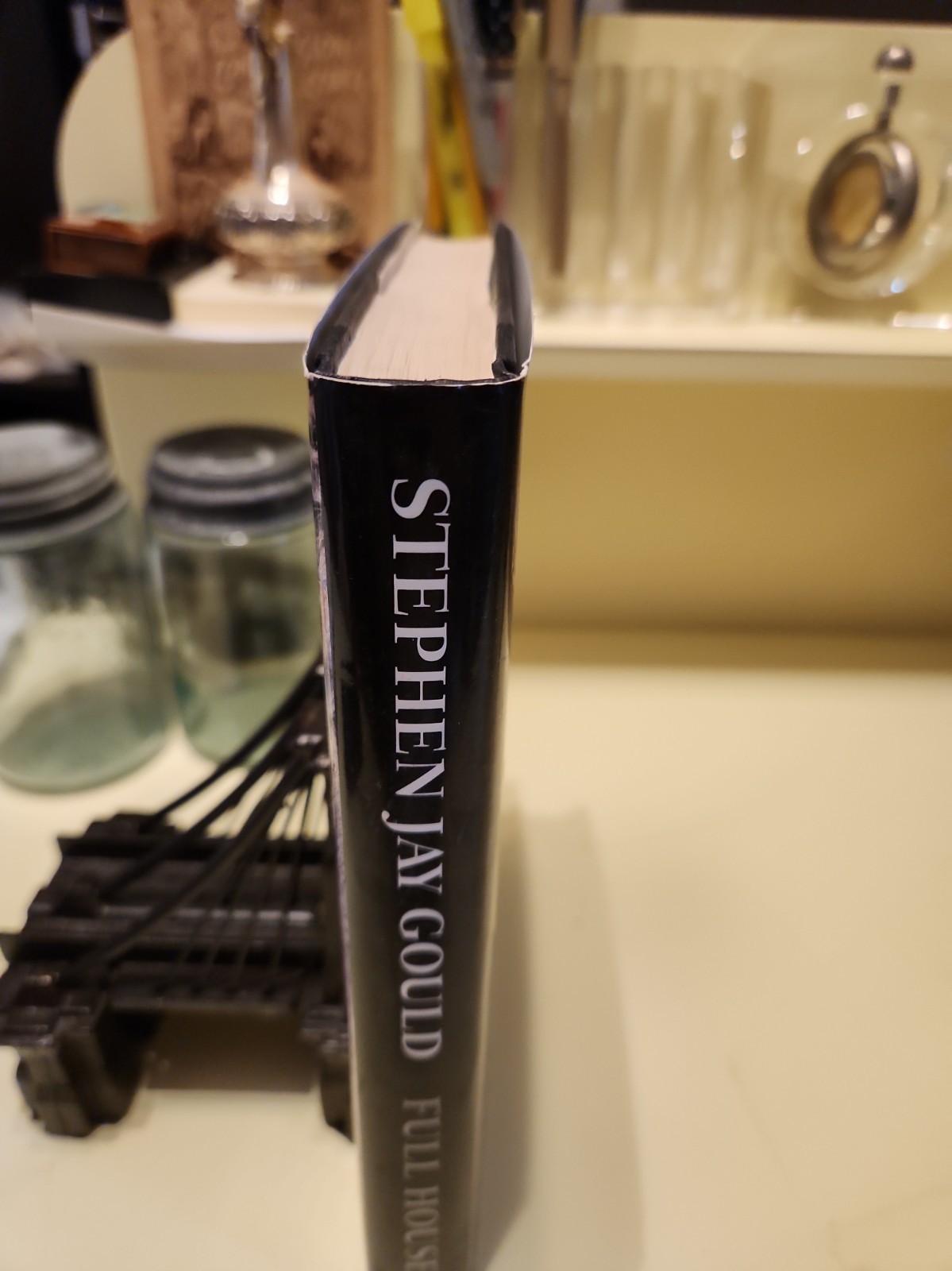 RARE SIGNED FIRST EDITION FULL HOUSE STEPHEN JAY GOULD THE SPREAD OF EXCELLENCE
