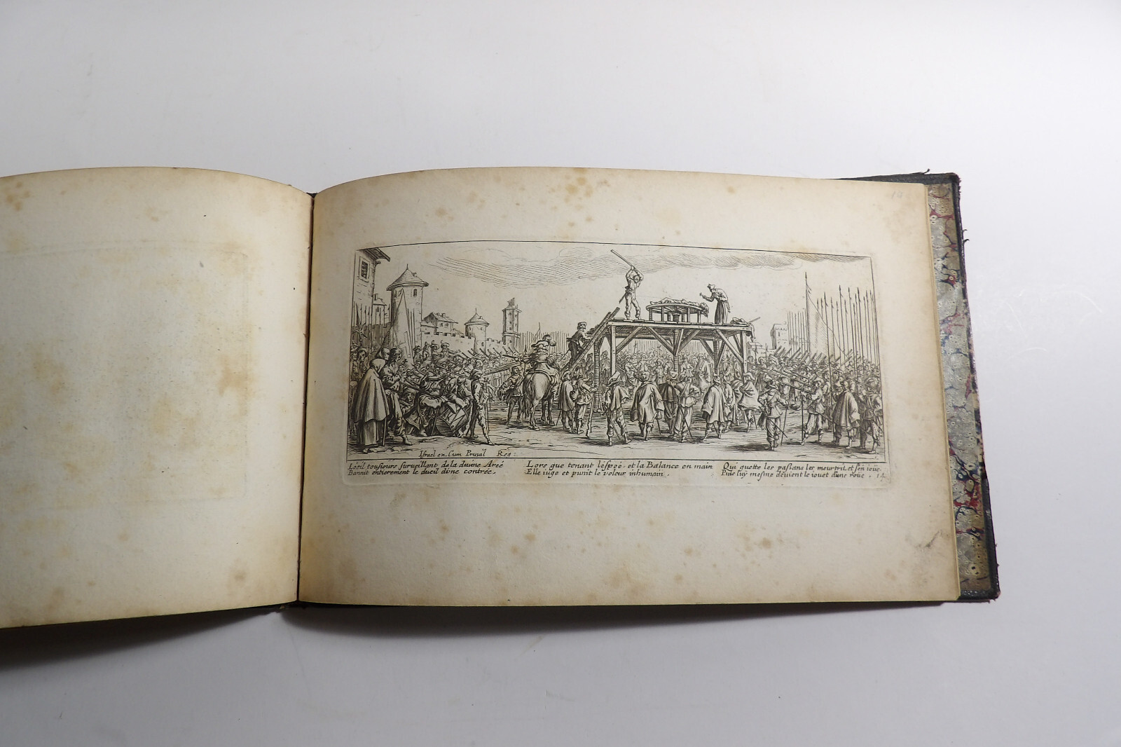 De Droeve Ellendigheden van den Oorlock Callot, Jacques 18 PLATES