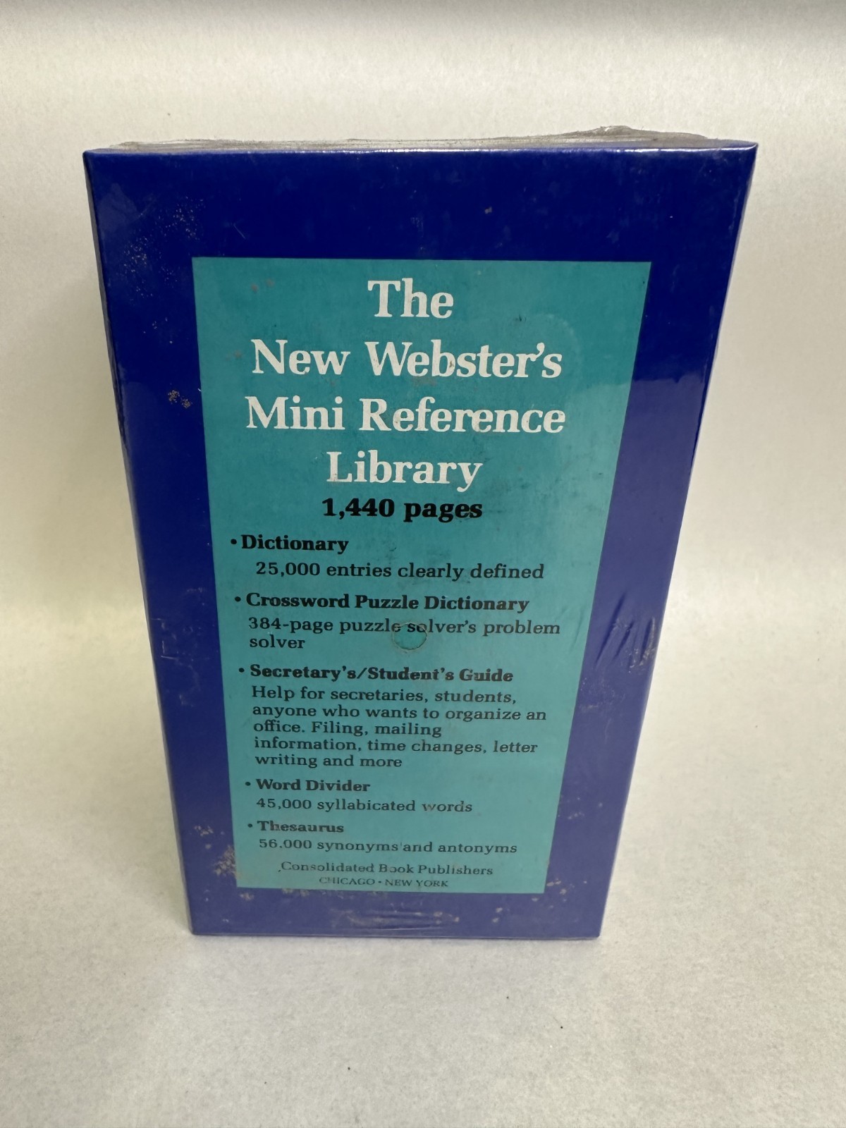 The New Webster&rsquo;s Mini Reference Library 5 Book Set
