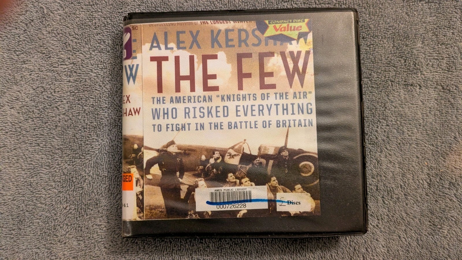 Alex Kershaw, THE FEW: The American « Knights of the Air » 5 CDs Ex-Library Audio