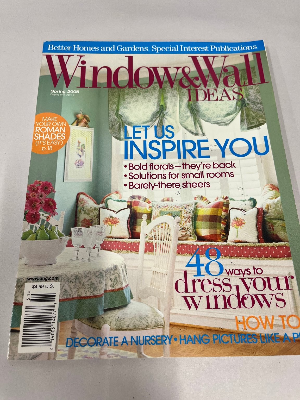 Window & Wall Ideas Magazine Spring 2005 Window Treatments Home Decor