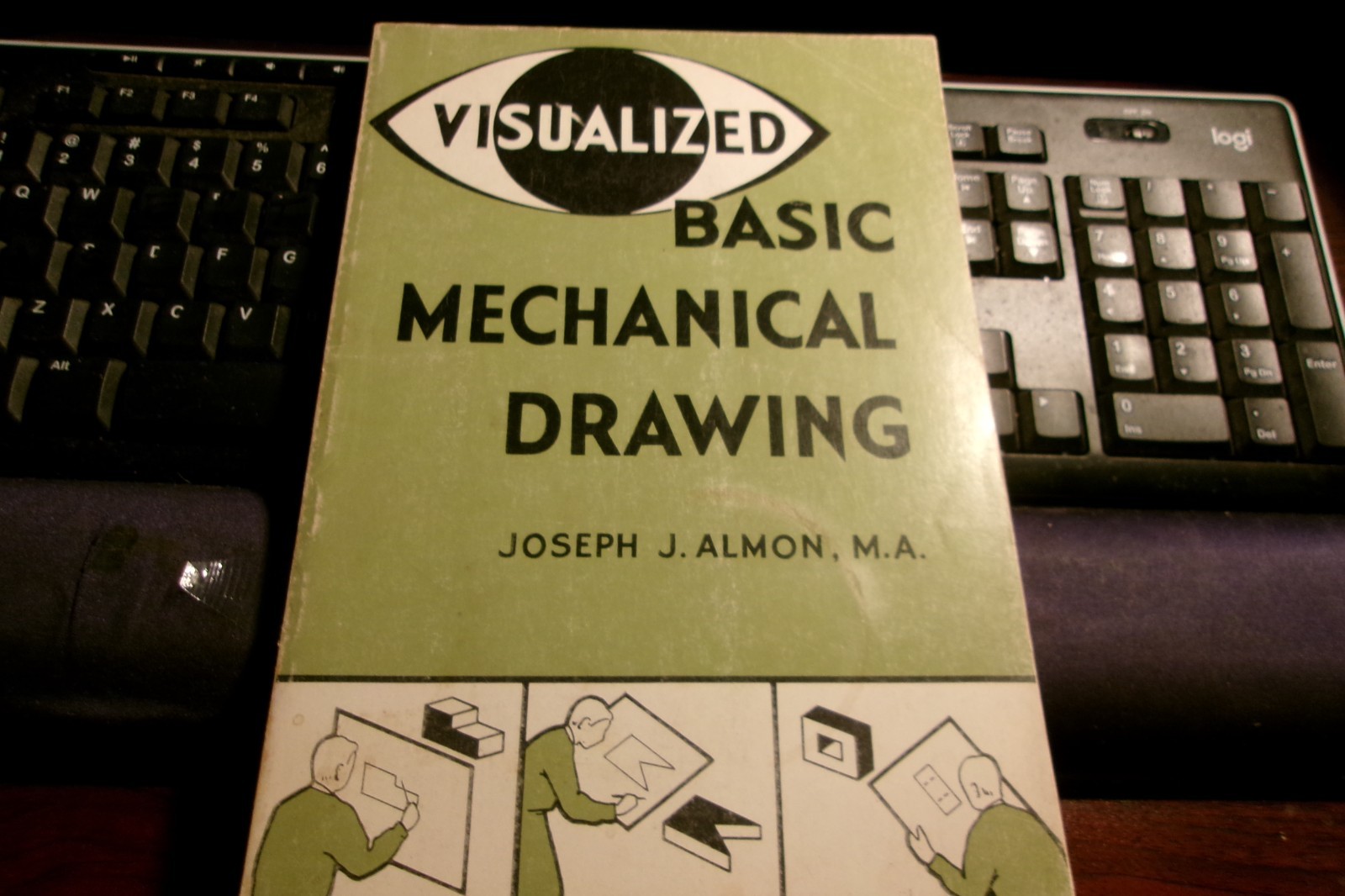 Visualized Basic Mechanical Drawing by Joseph J. Almon, ©1961