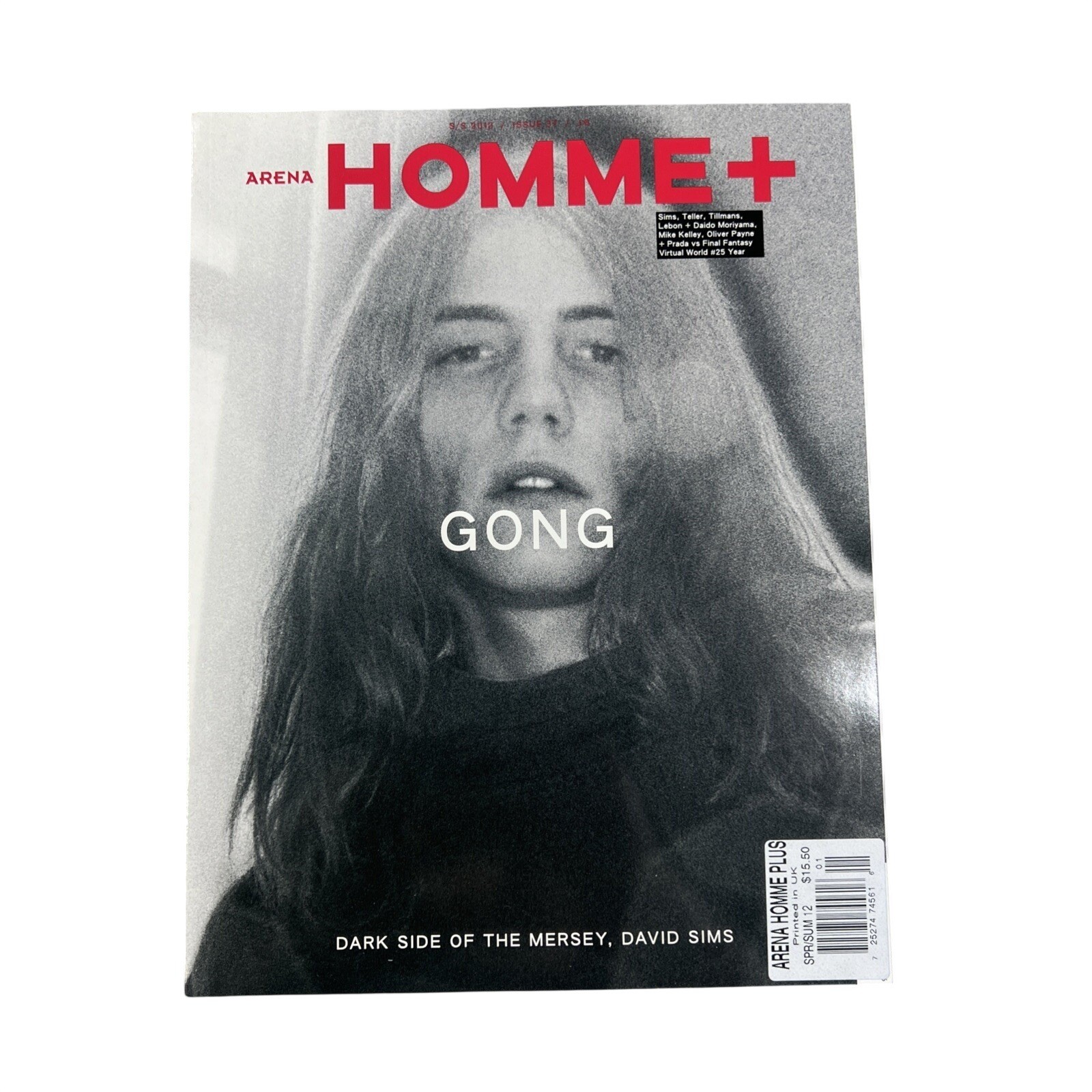 Arena HOMME+ Magazine GONG Dark Side Of Misery David Sims 2012 Luxury Mens UK