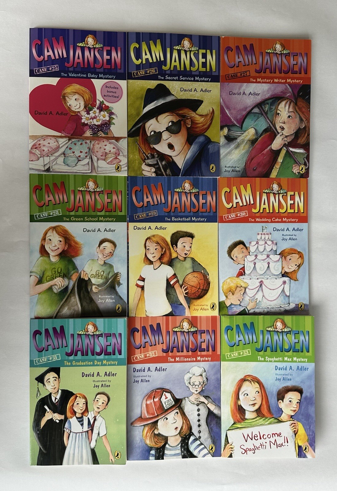 Cam Jansen Children&rsquo;s Mystery Books Set by David Adler Lot 34