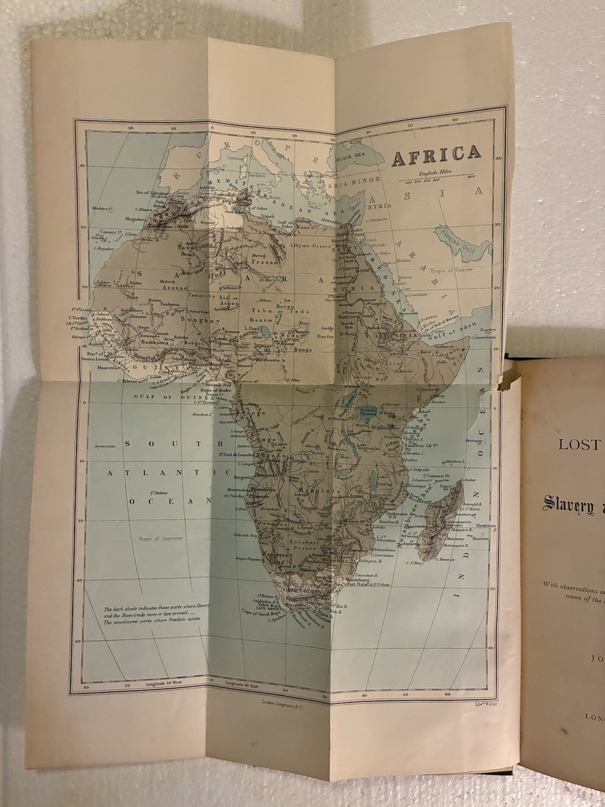 The Lost Continent: Or Slavery and the Slave-Trade in Africa (1875) First Ed.