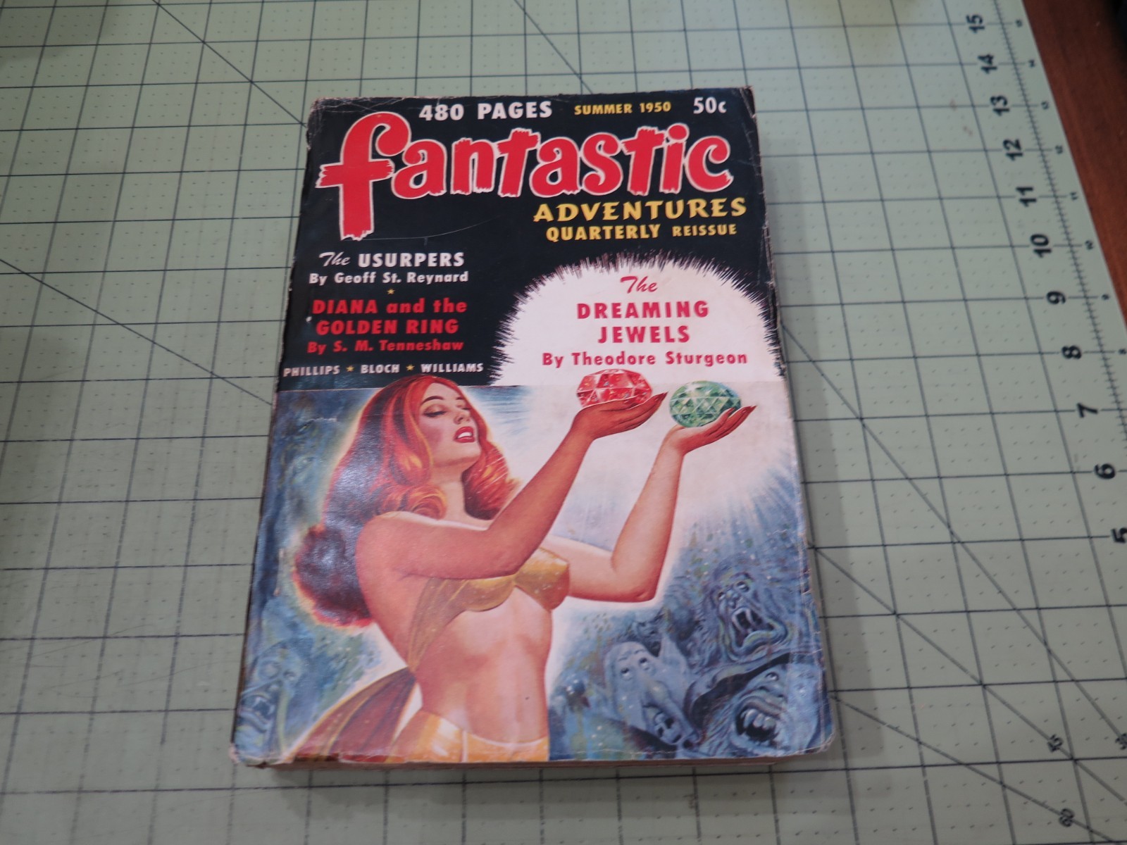 Fantastic Adventures Quarterly Summer 1950 (480 Pages) HTF GGA Great Condition!