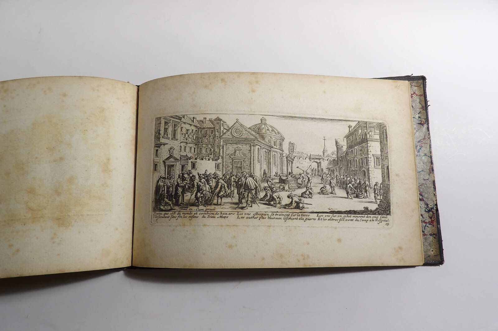 De Droeve Ellendigheden van den Oorlock Callot, Jacques 18 PLATES