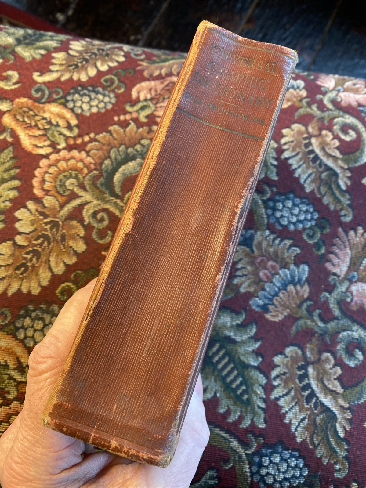 New Universal Self-pronouncing Dictionary English Language 1934 HC
