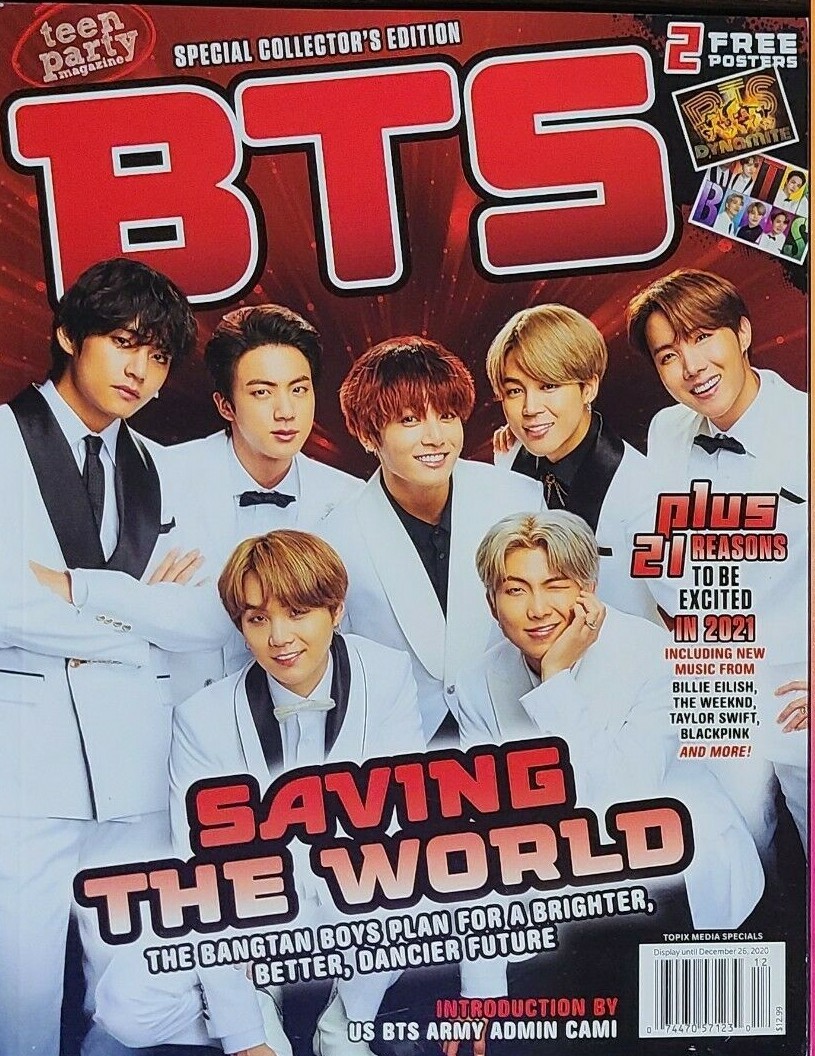 BTS Saving The World (Topix Media Specials) Magazine Special Collector&rsquo;s Edition