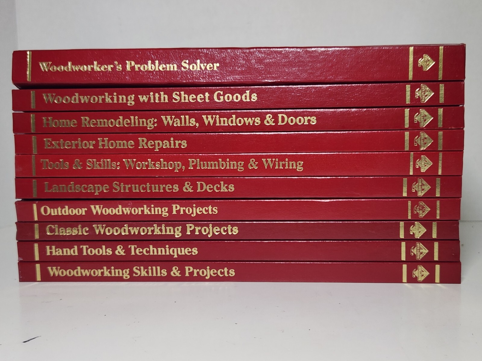 Handyman Club of America-Lot of 10 Books-Home Repair, Improvement, Woodworking