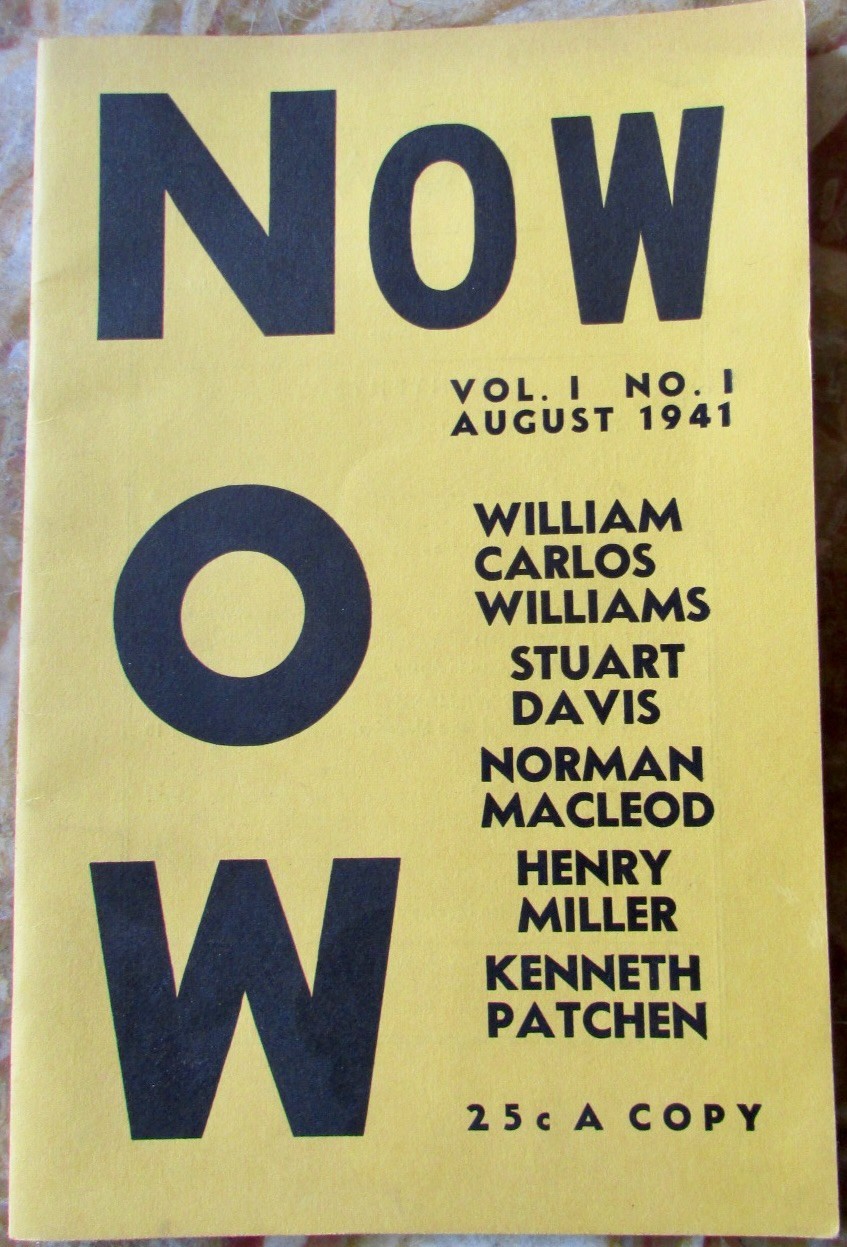 NOW MAGAZINE VOLUME 1 NUMBER 1 AUGUST 1941 RARE DAVIS MILLER WILLIAMS 34 PAGES
