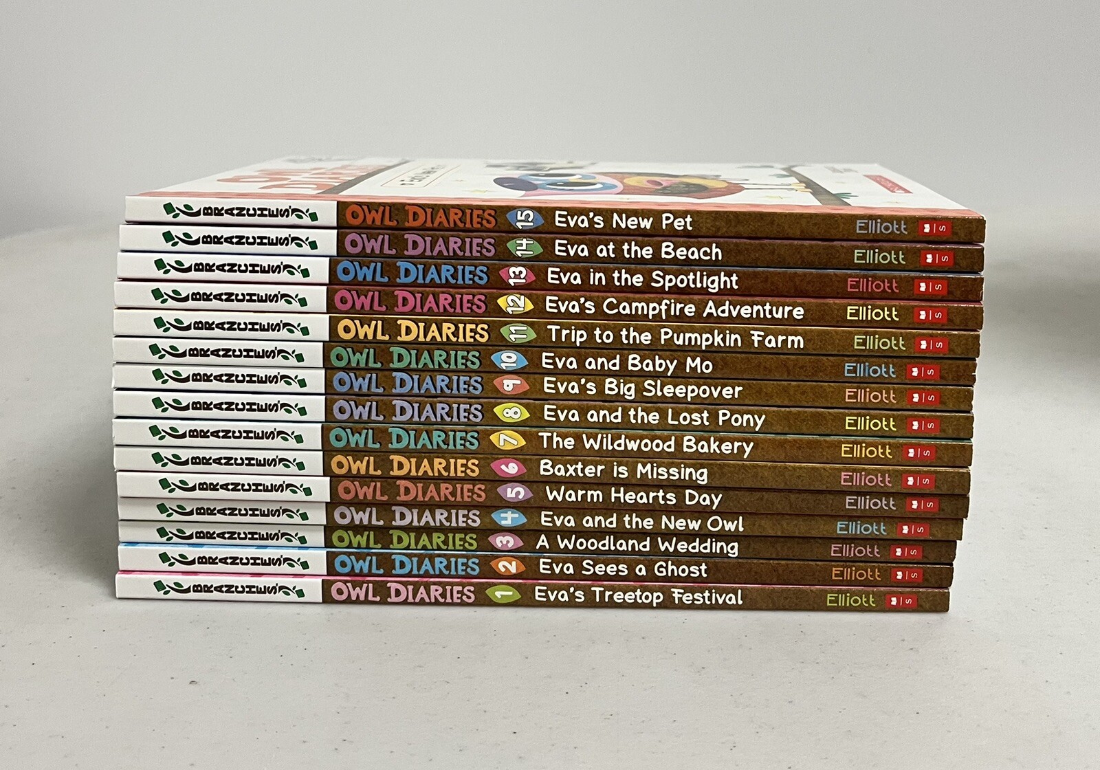 Owl Diaries Books 1-15 Box Set Brand New! No Box!