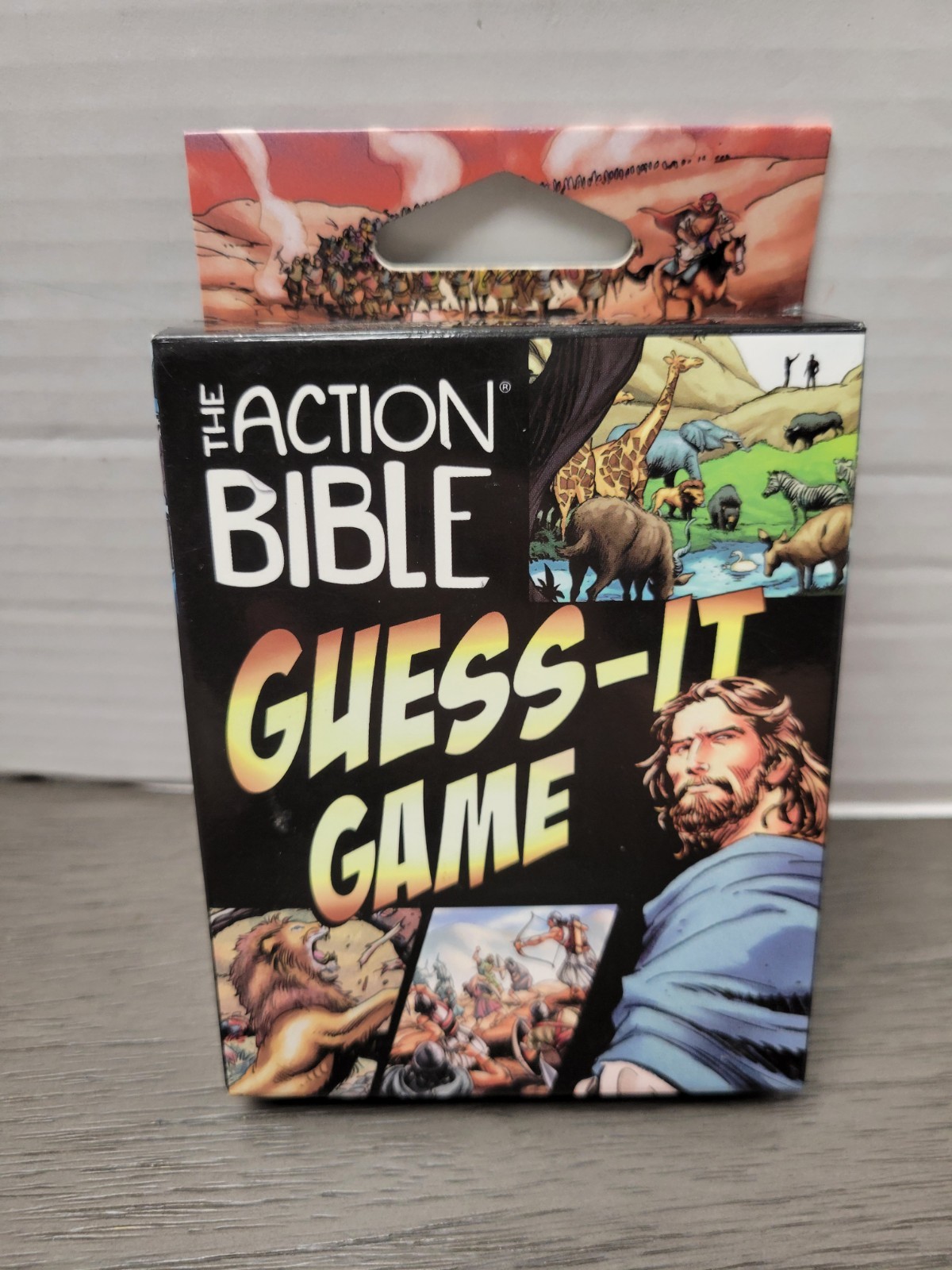 The Action Bible: Guess-It Card Game, Trivia Learning Fun for Kids Ages 8-12