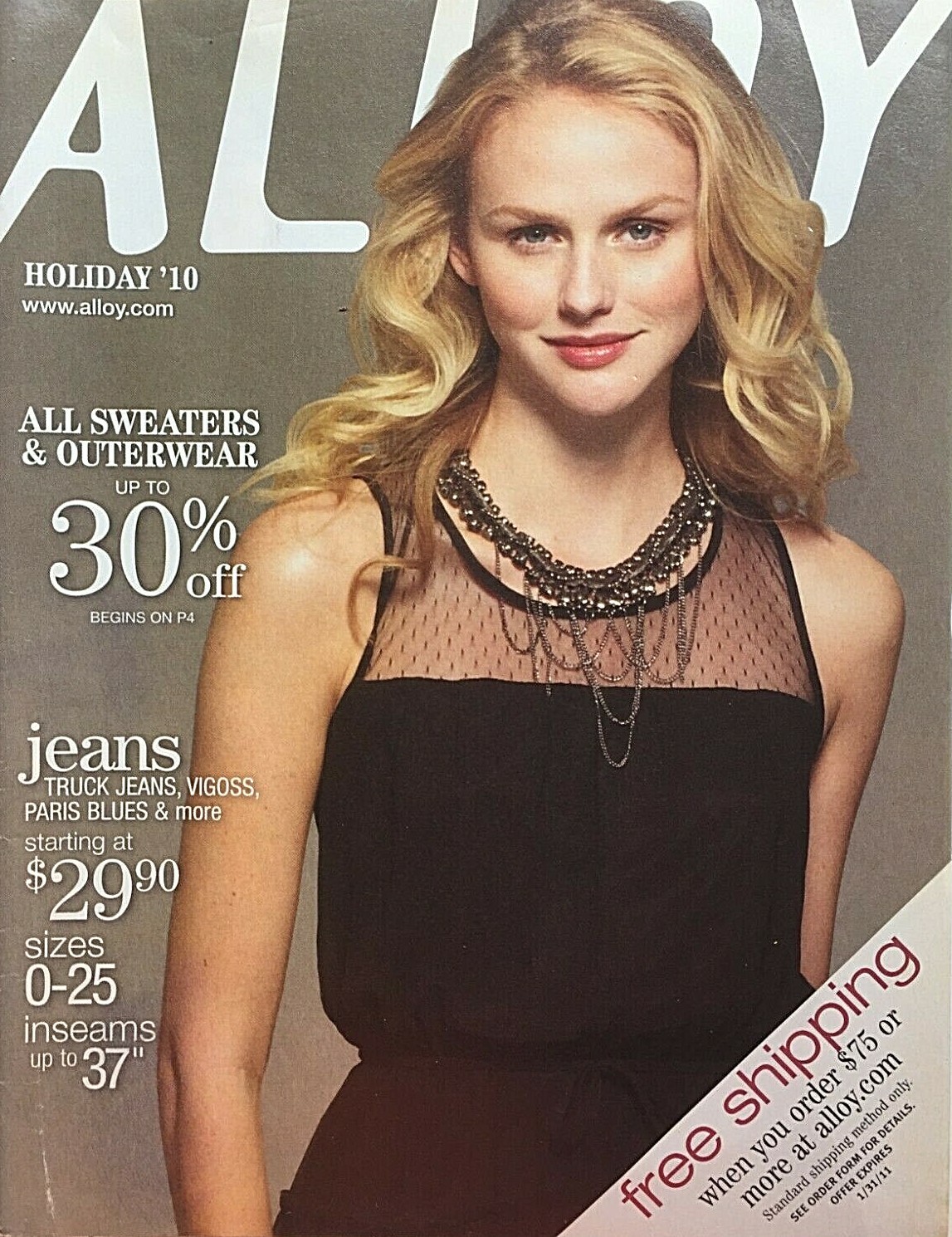 HOLIDAY 2010 ALLOY Teen Girls Fashion Catalog