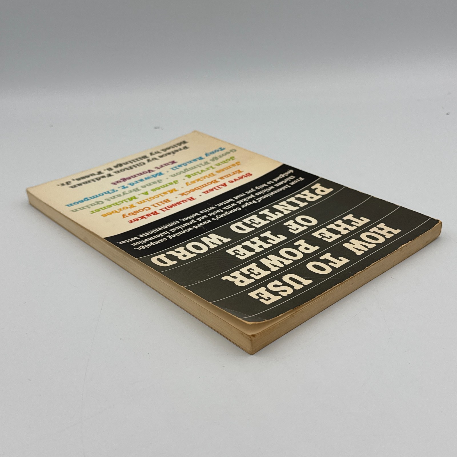 How to Use the Power of the Printed Word Paperback 1985 International Paper Co