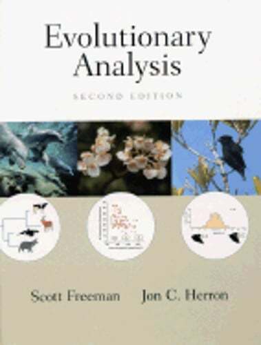 Evolutionary Analysis by Scott Freeman: Used