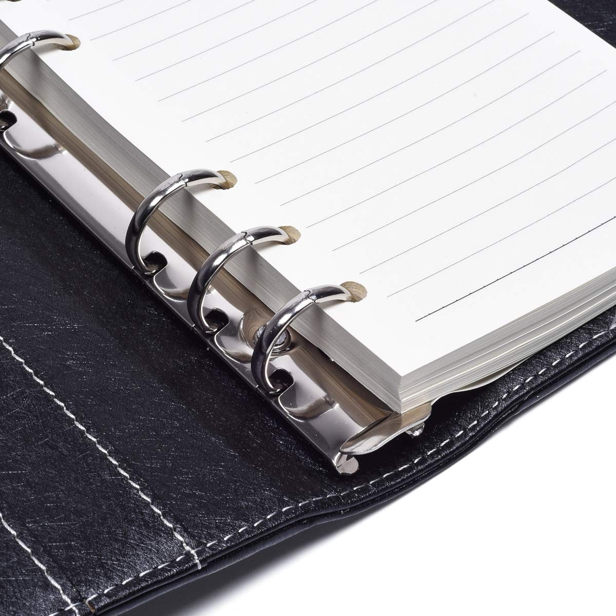 Diary Journal with Lock A6 Refillable PU Leather 18.5×13.5cm – Perfect