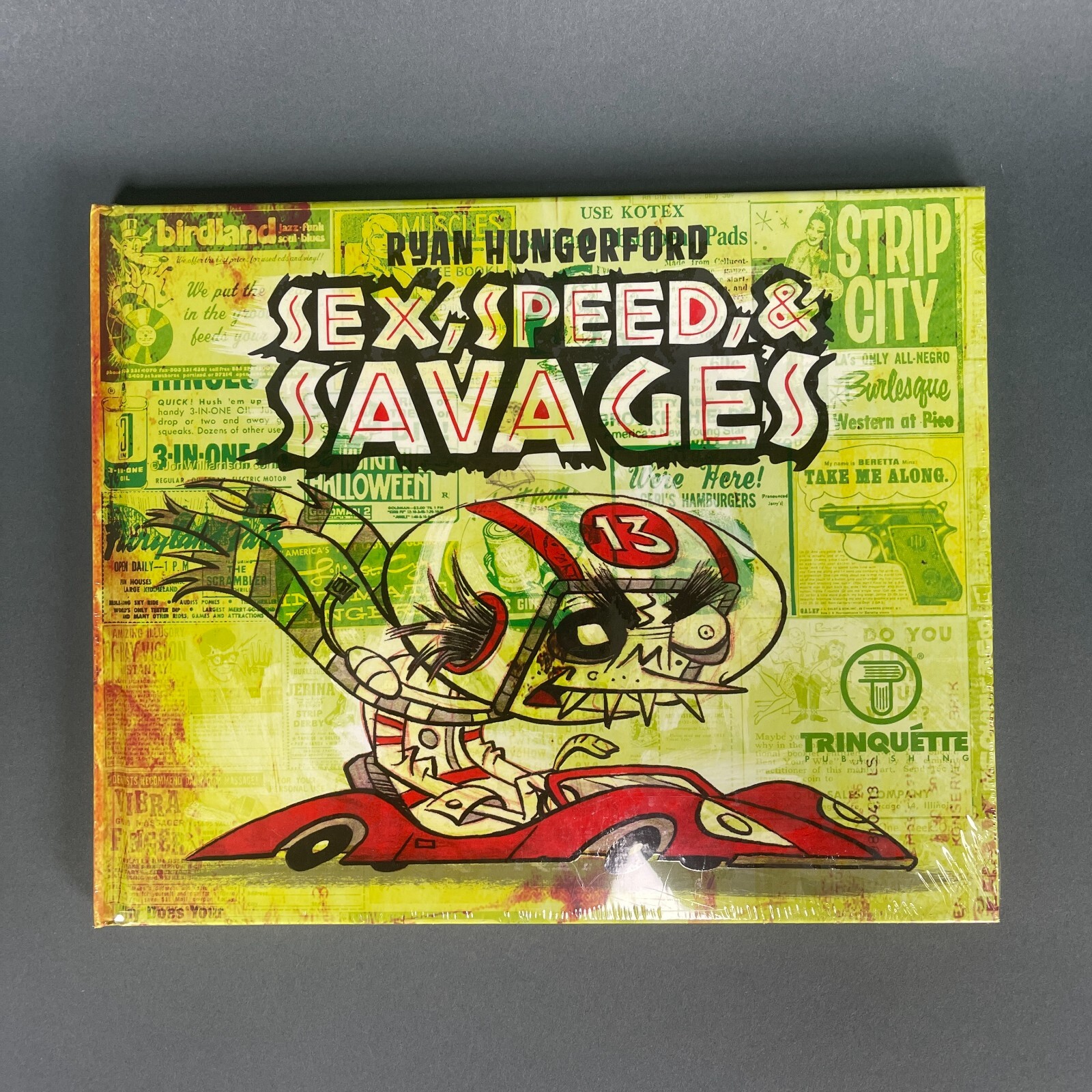 Rare 2014 Sealed Old Stock Sex Speed & Savages Hardcover Ryan Hungerford Pulp&rsquo;s